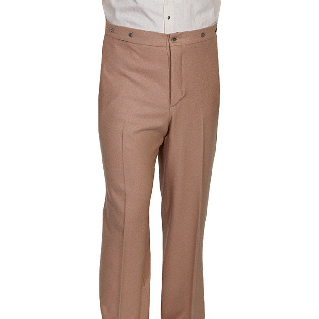 Scully Men's 541002 Wool Blend Gent Pant Tan 34