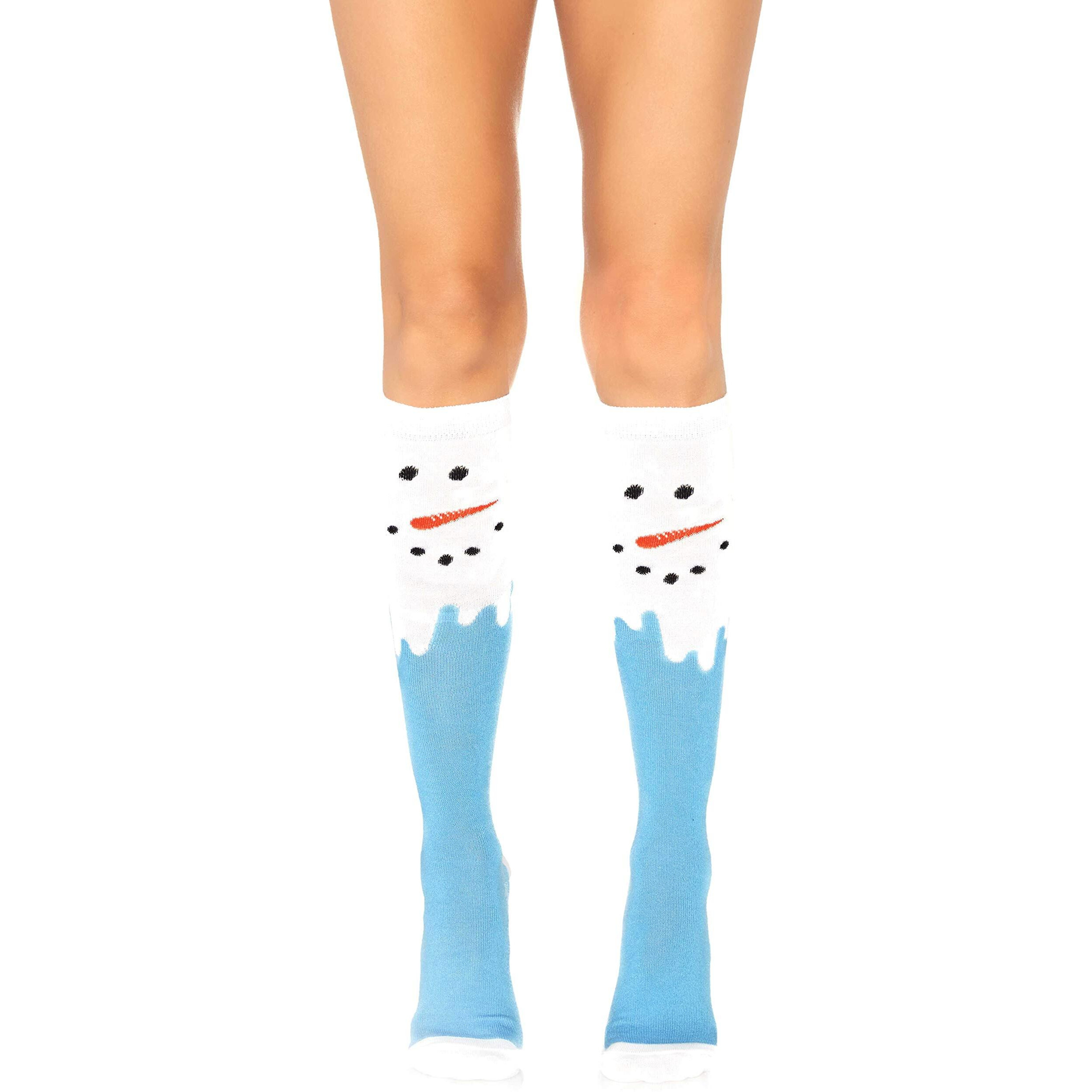 Leg Avenue Snow Man Knee High Socks