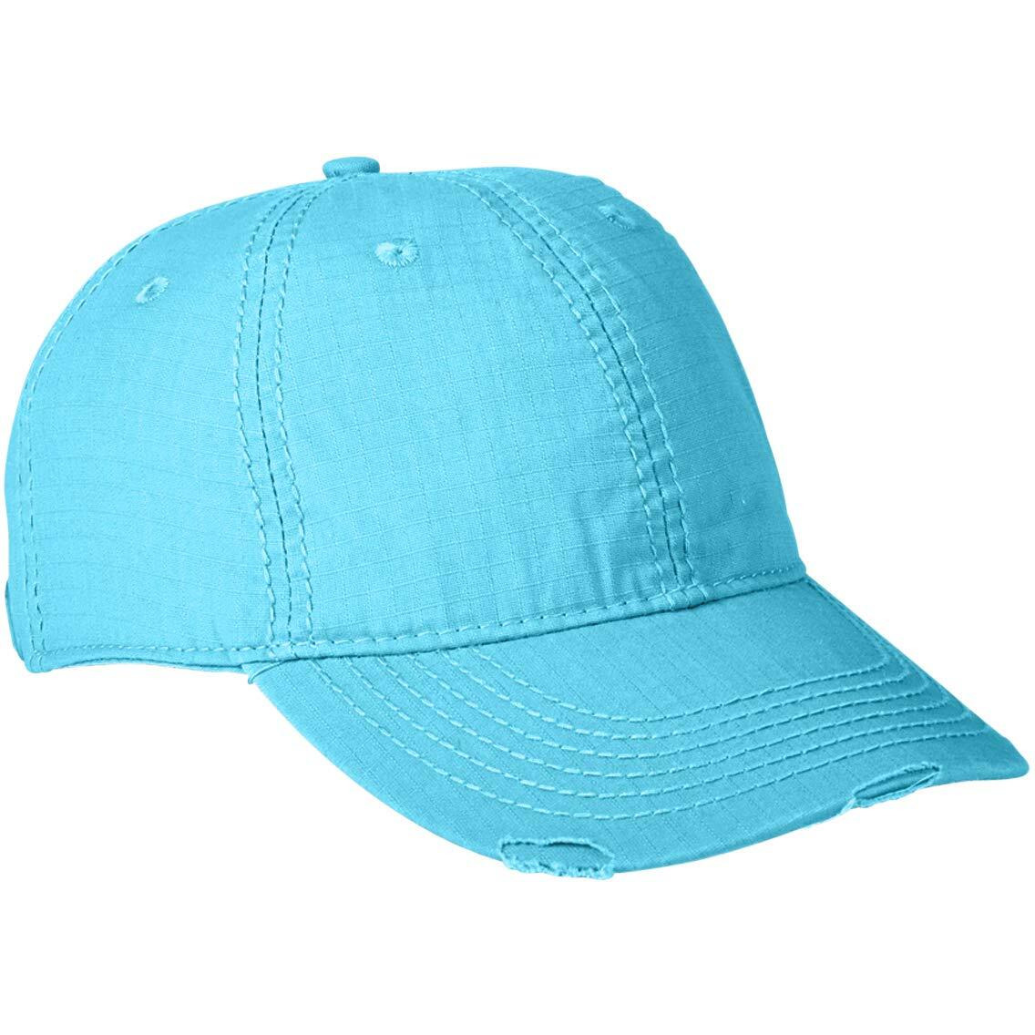 Adams Distressed Image Maker Cap OS AQUA