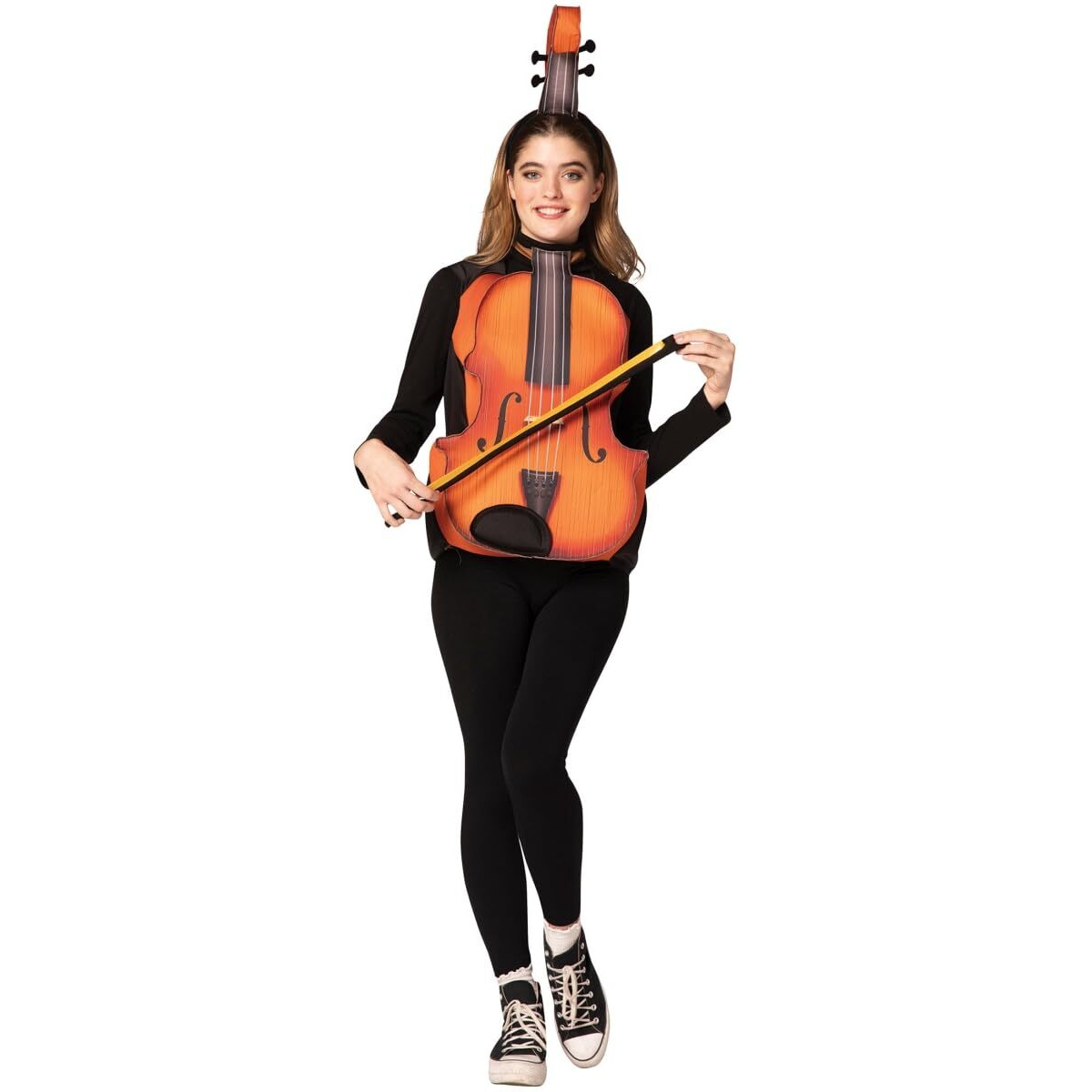 212 Main Violin Adult Costume One Size Multicoloured