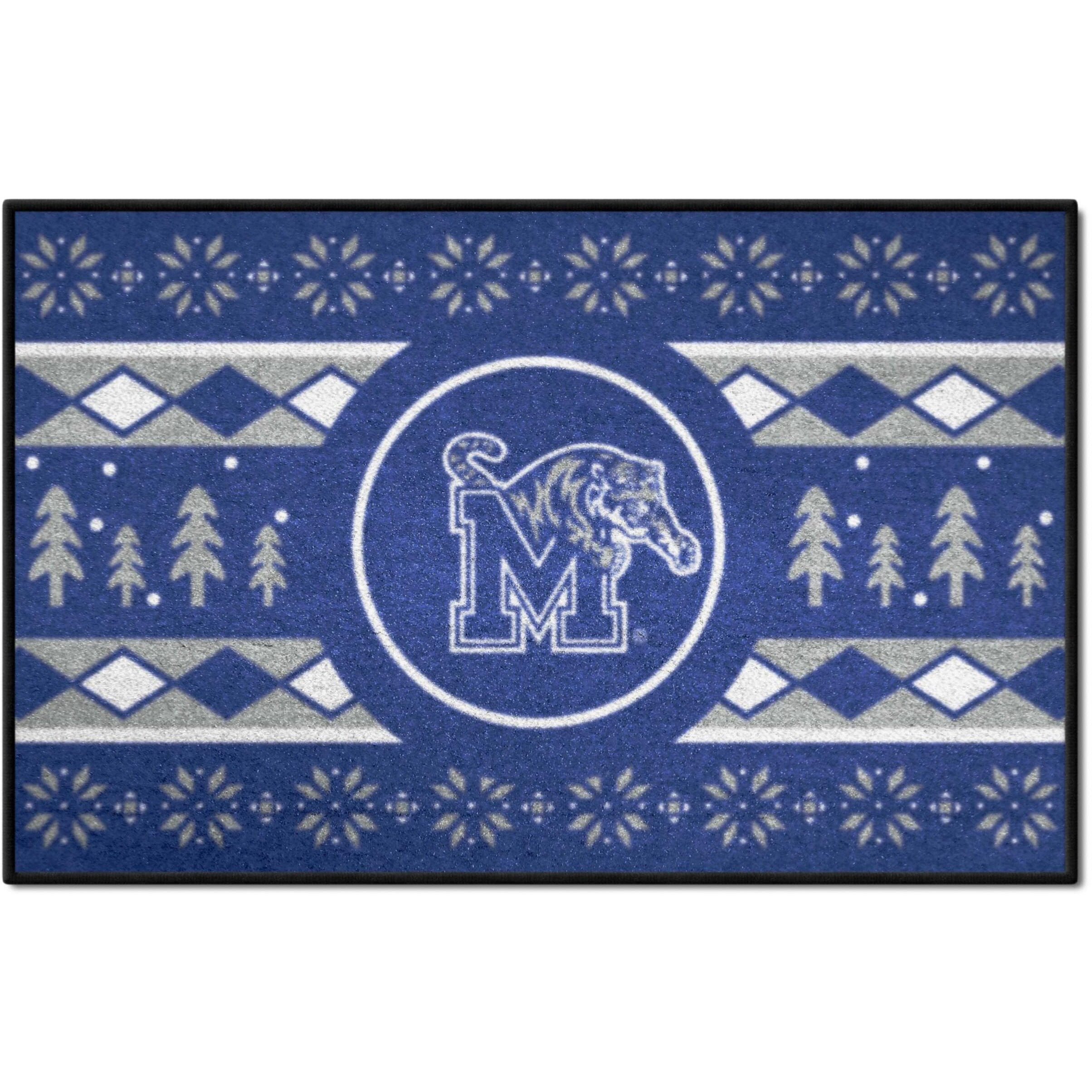 FANMATS 32749 Memphis Holiday Sweater Starter Mat Accent Rug - 19in. x 30in.