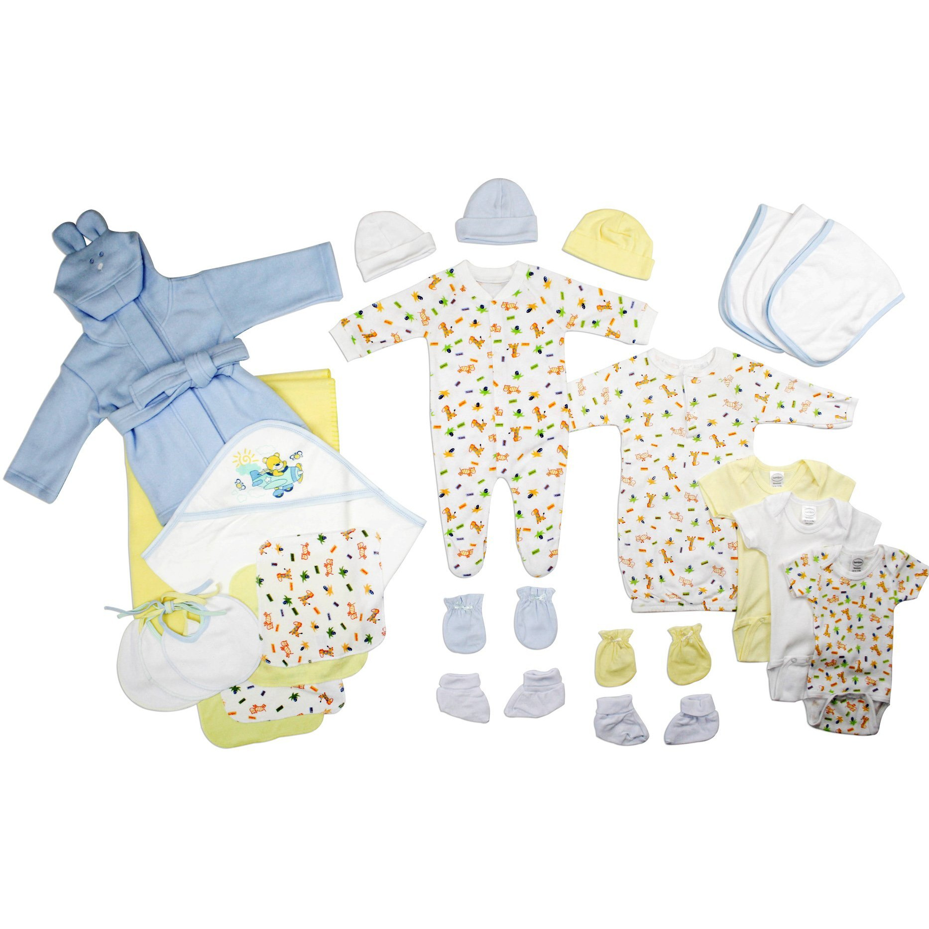 Bambini Newborn Baby Boys 25 Pc Layette Set