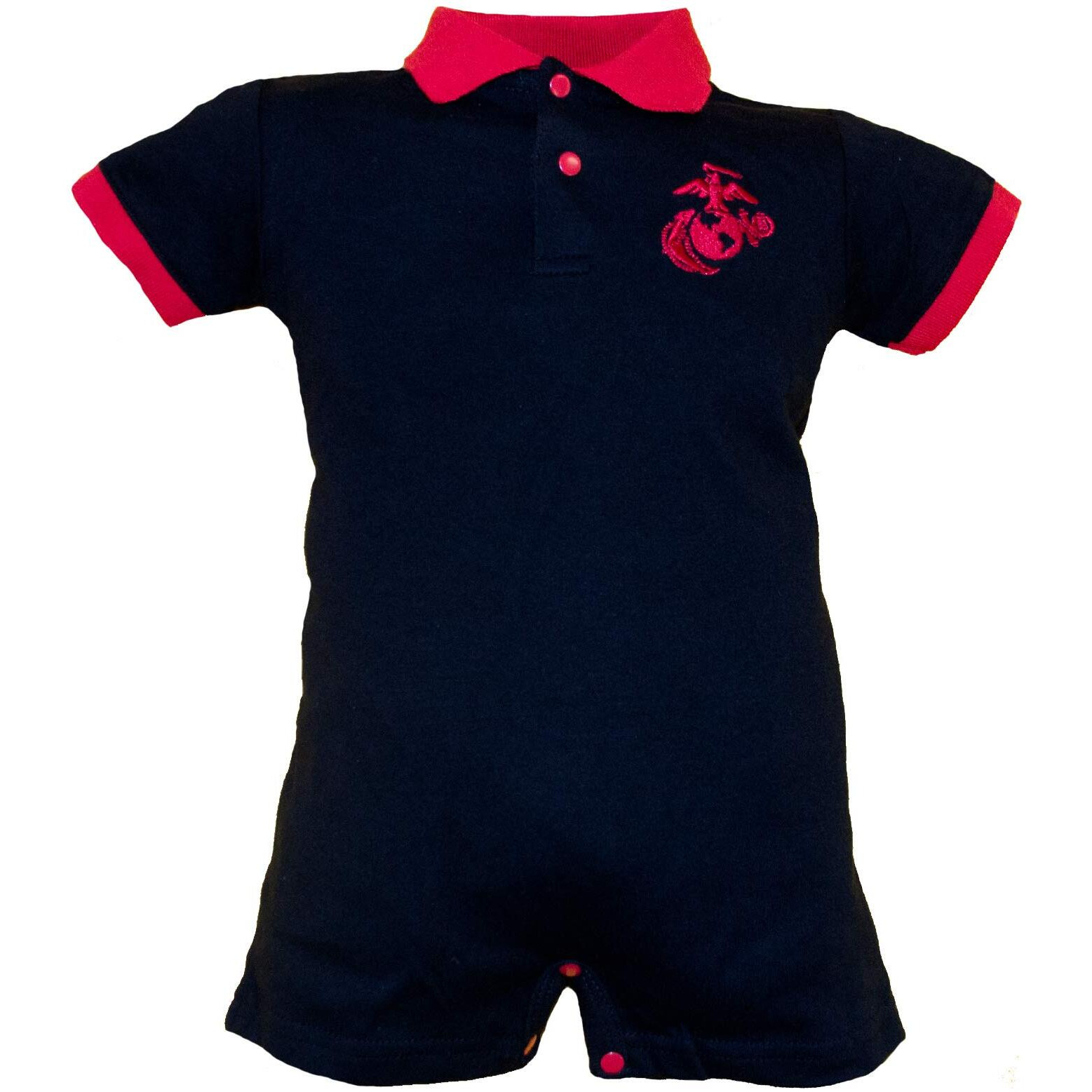 Marine Boys Baby Romper