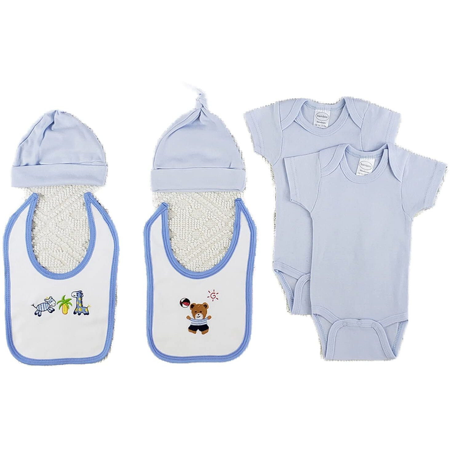 bambini 6 Pc Layette Baby Clothes Set