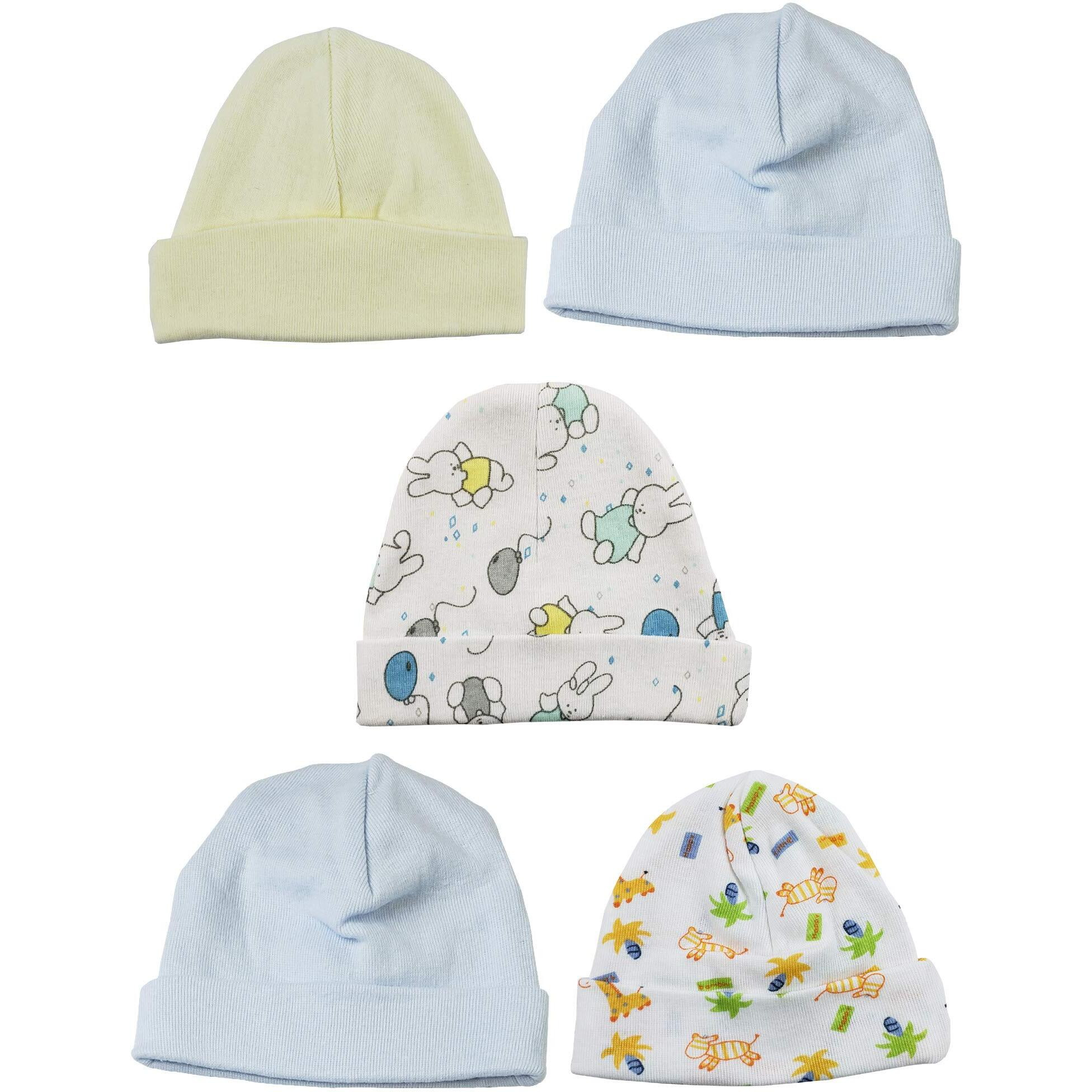 bambini Boys Baby Caps (Pack of 5)