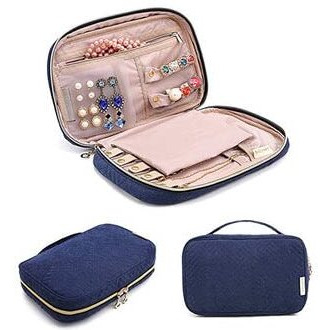 Nomad Jewelry And Accessory Pouch, COBALT BLUE