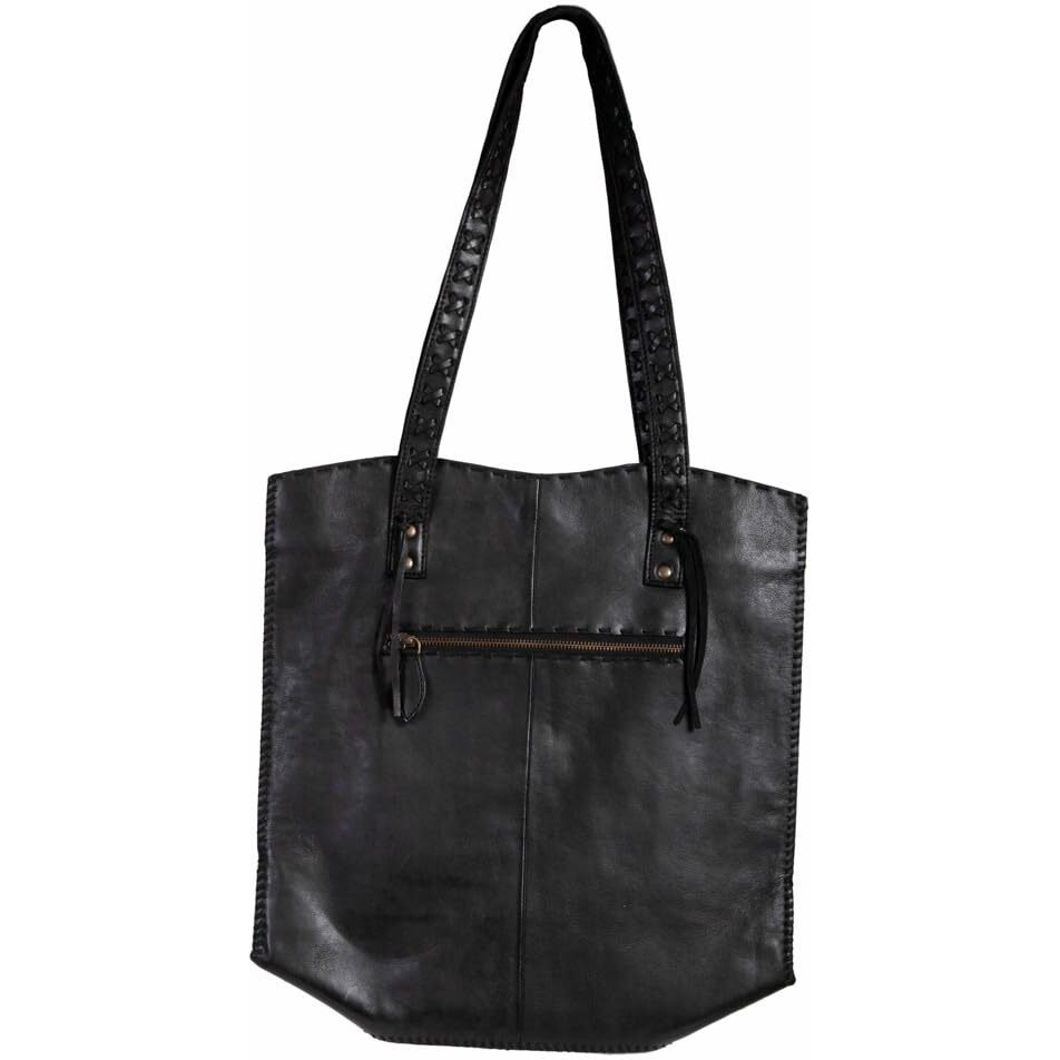 Scully Women's Leather Handbag - B181-BLK One Size