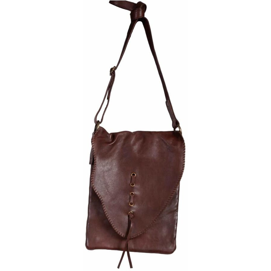 Scully Women's Whipstitch Crossbody Bag Chocolate One Size