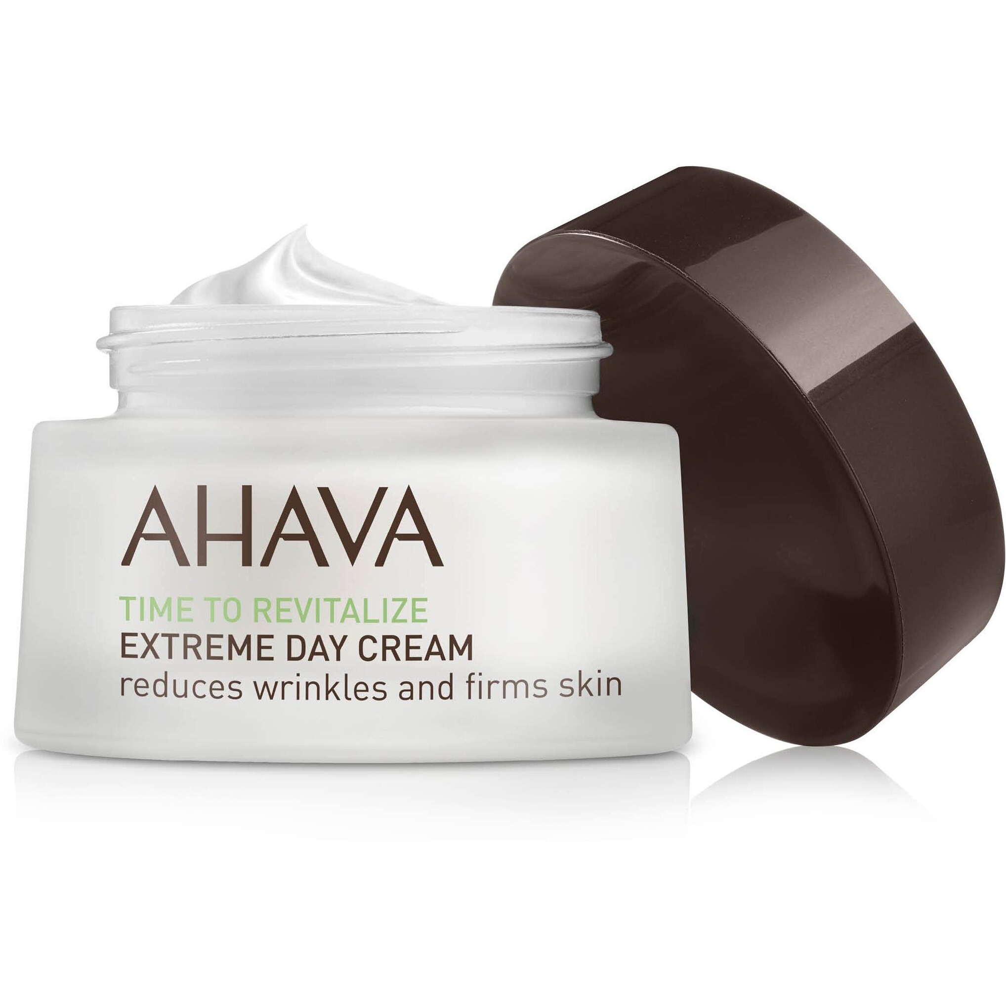 AHAVA Extreme Day Cream - Silky Soft, Reduces Wrinkles, Firms & Strengthens Skin, Enriched with Patented Extreme Complex, Exclusive Dead Sea Osmoter, Peptides, Hyaluronic Acid & Resveratrol 1.7 Fl.Oz