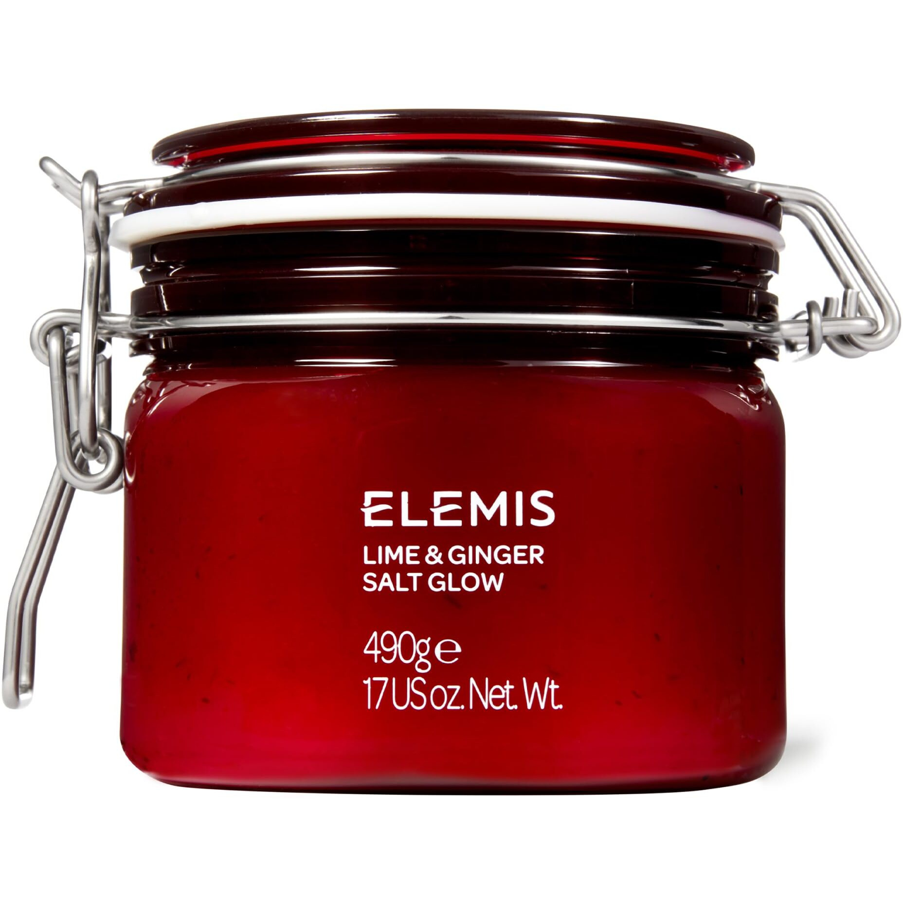 ELEMIS Lime and Ginger Salt Glow | Invigorating Mineral-Rich Salt Scrub Helps to Lock in Moisture and Exfoliates, Smoothes and Softens the Skin | 17 Ounce (Pack of 1)