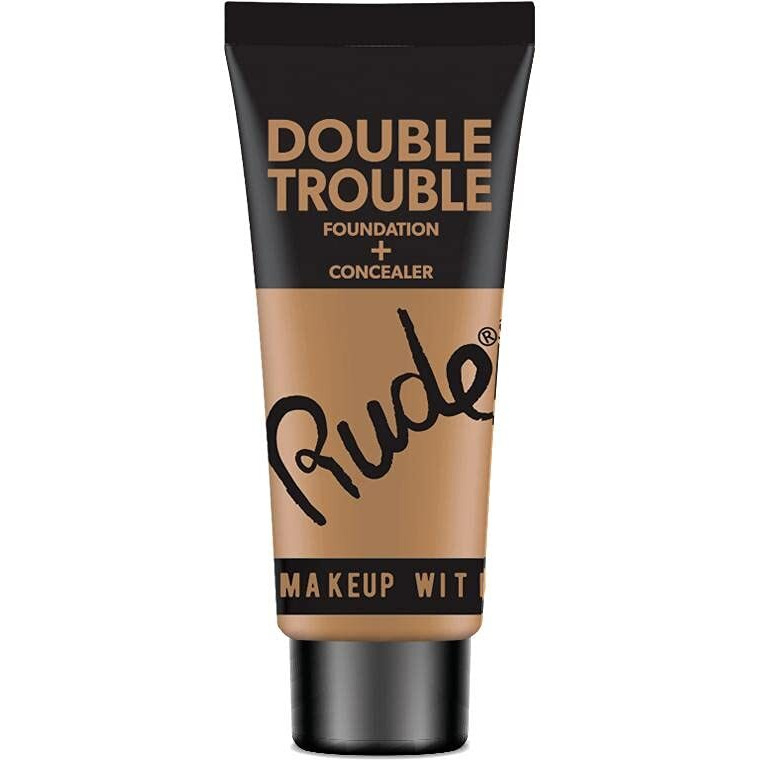 Rude - Double Trouble Foundation + Concealer - Fair