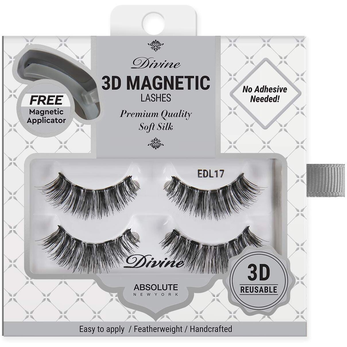 DIVINE 3D MAGNETIC LASHES Magnetic, Mess-Free Lashes (Hestia)