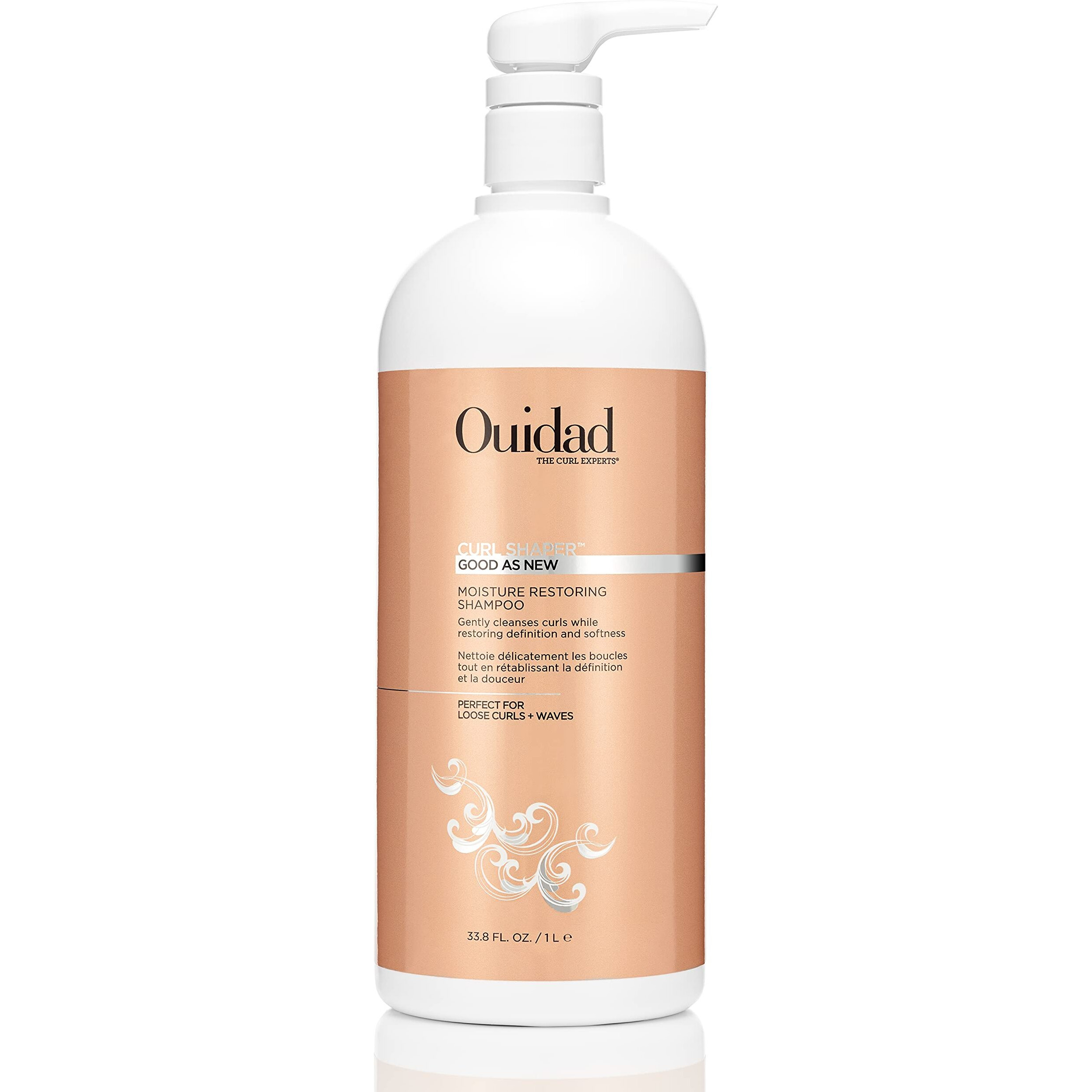 Ouidad Curl Shaper Good As New Moisture Restoring Shampoo, 33.8 Fl Oz