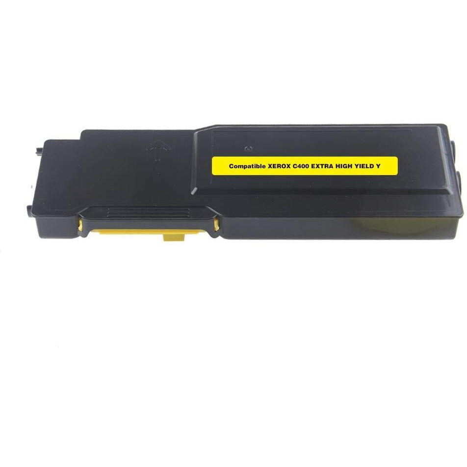 PCI Brand Remanufactured Toner Cartridge Replacement for Xerox 106R03525 C400 XXL Yellow Toner Cartridge 8K Yield