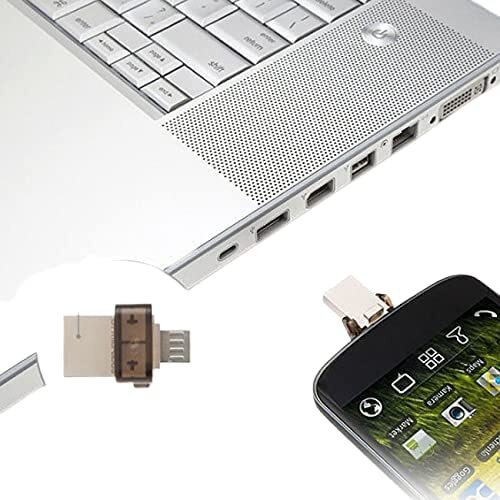 Dual Port Micro USB Flash Storage Memory Drive - OTG Pen Drive with Micro USB Drive Port for Android Smartphone, MP3 Players, Tablets, etc. - 16GB