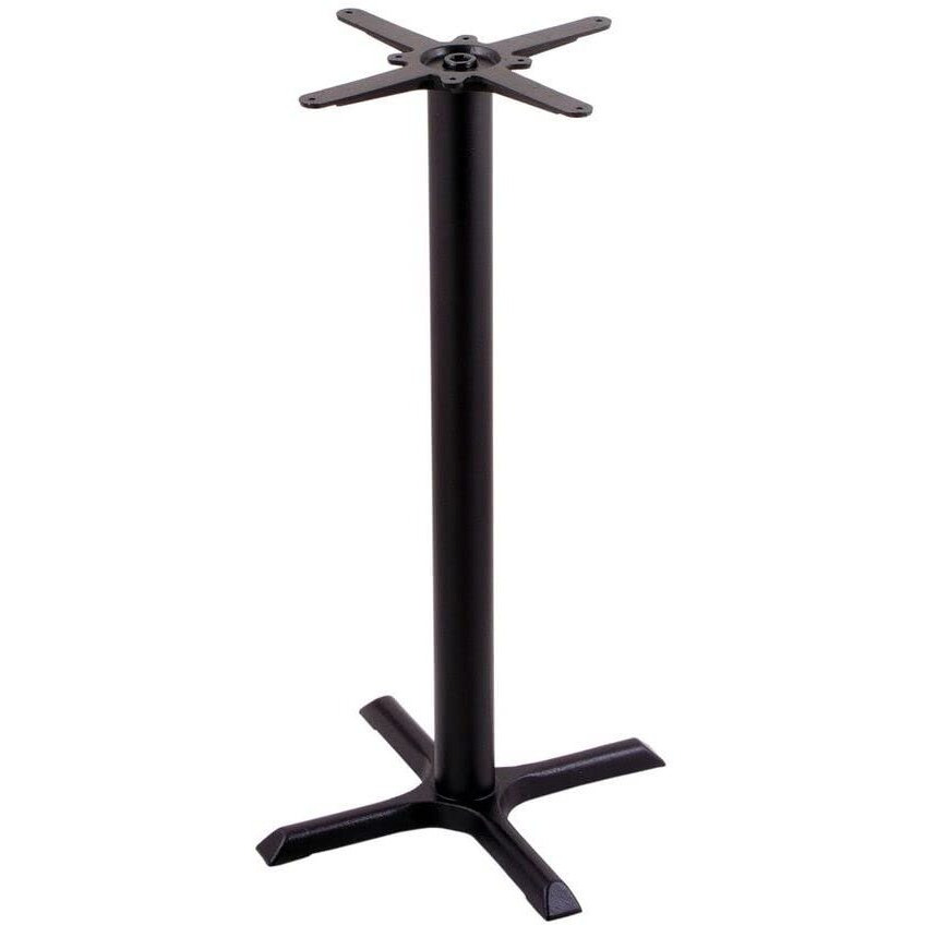 Holland Bar Stool Co. 211-22 Table Base, Black Wrinkle