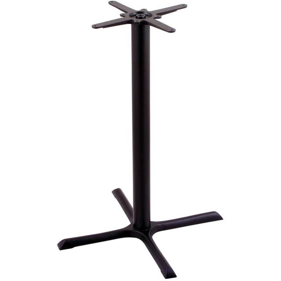 Holland Bar Stool Co. 211-30 Table Base, Black Wrinkle