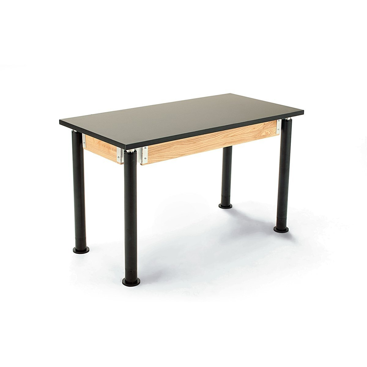 NPS Height Adjustable Science Lab Table, 24" x 48", Chemical Resistant Top