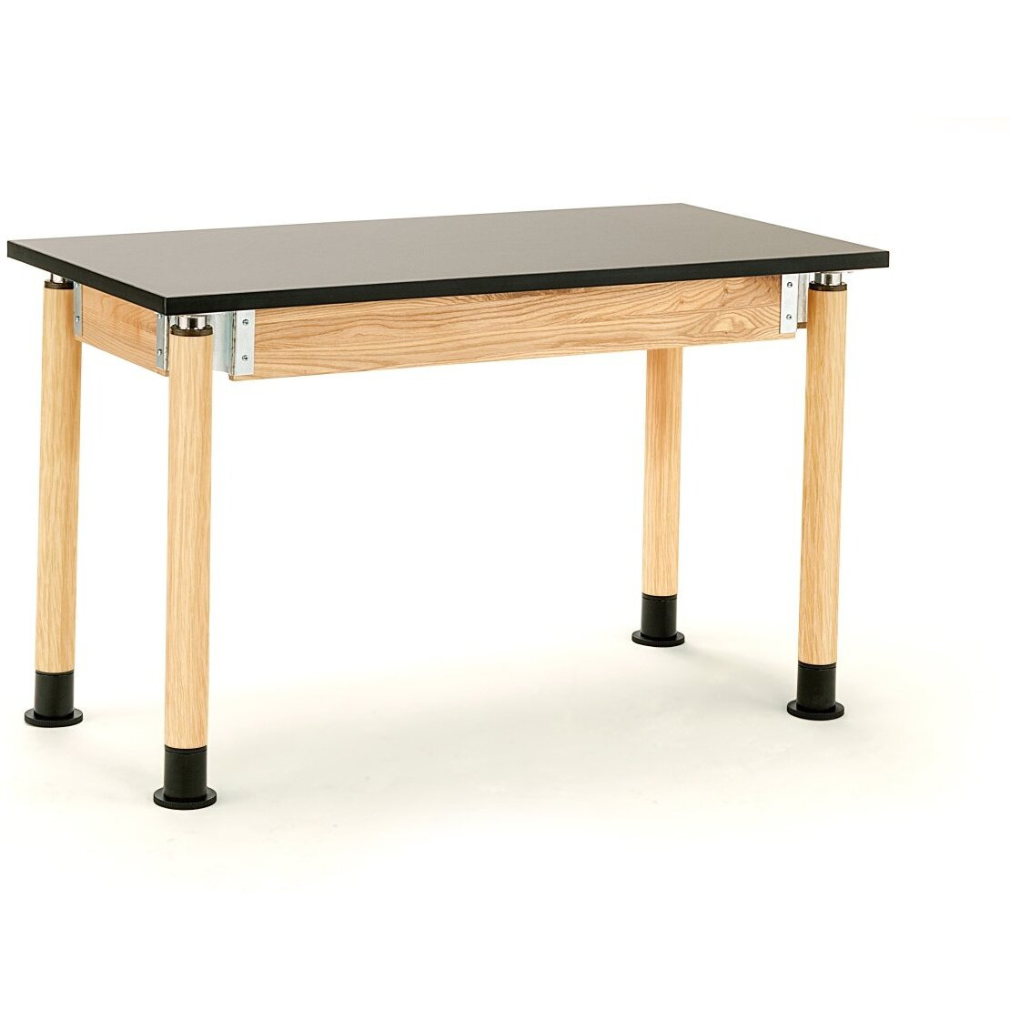 NPS Height Adjustable Science Lab Table, 24" x 48", Chemical Resistant Top