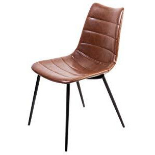 HomeRoots Furniture Kitchen Restaurant Modern Brown Dining Chair - Set of 2