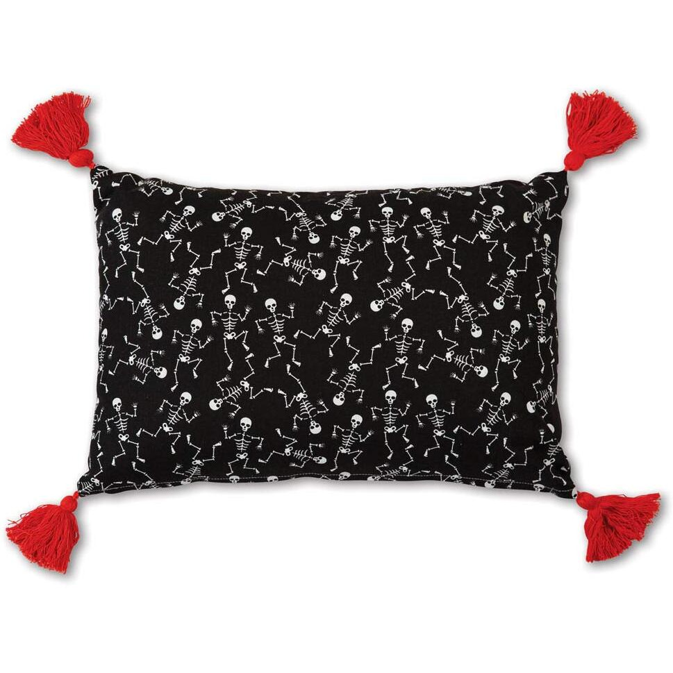 Dancing Skeletons Accent Pillow