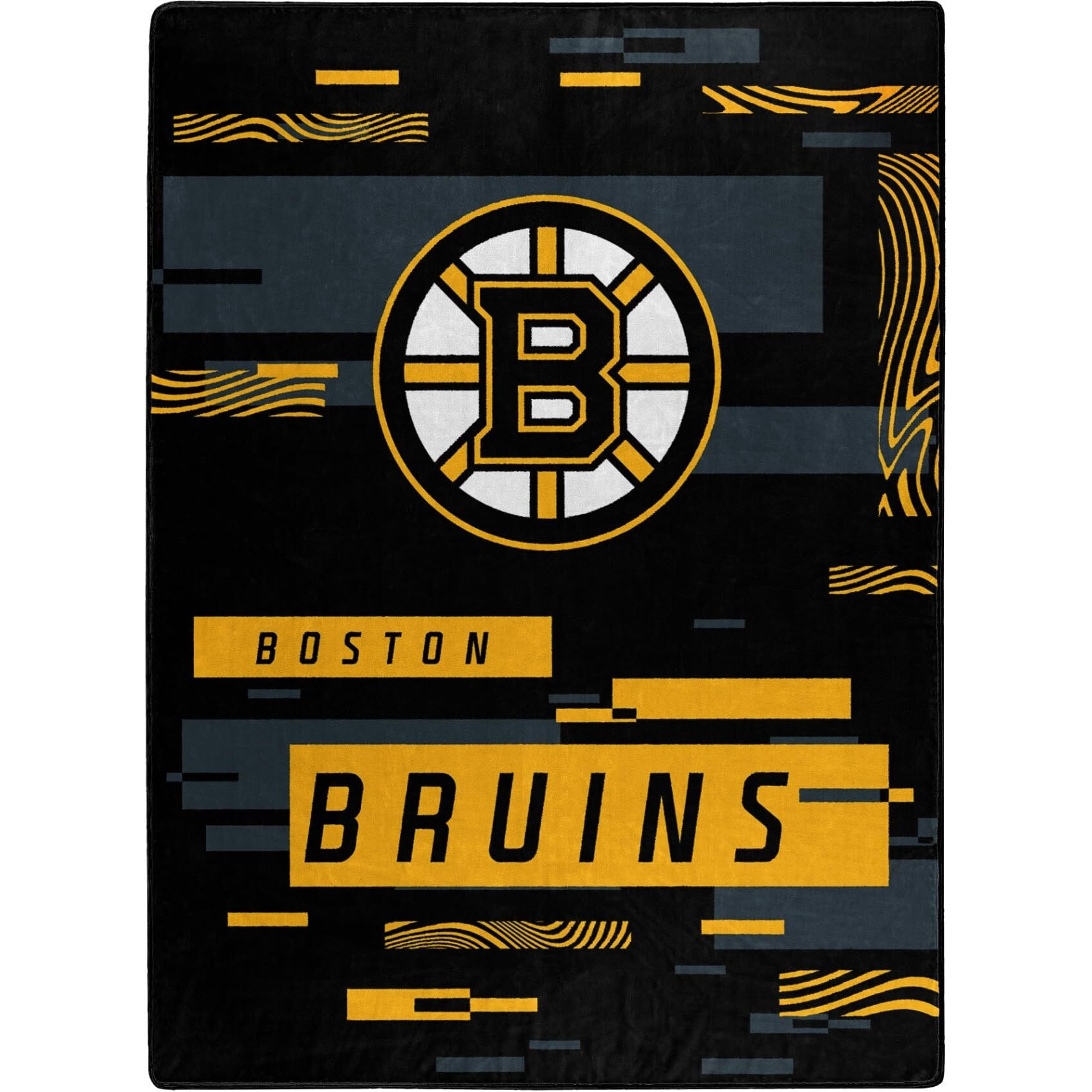 Northwest The Company 1NHL/08040/0001/RET Raschel 60X80 Digitize - Bruins