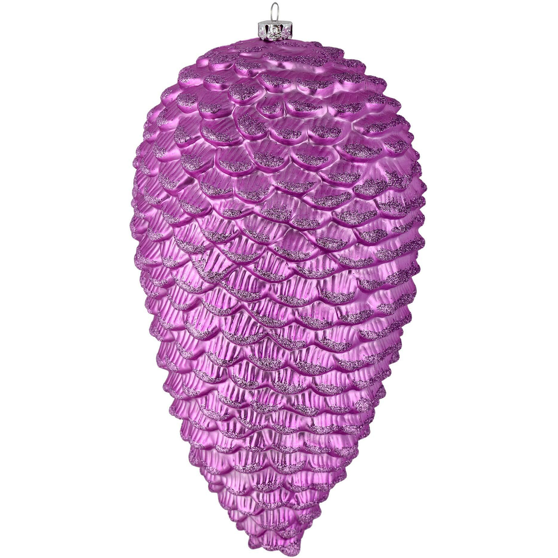 Vickerman Orchid Pinecone Ornament