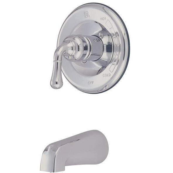 Kingston Brass KB1631TO Magellan Tub Only for KB1631, Polished Chrome