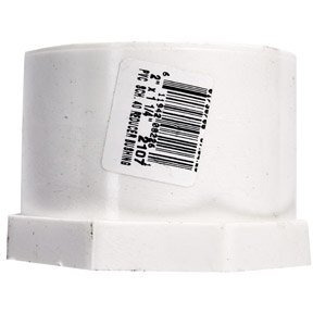 Charlotte Pipe Reducing Bushing 2 " X 1-1/4 " White Pvc Schedule 40