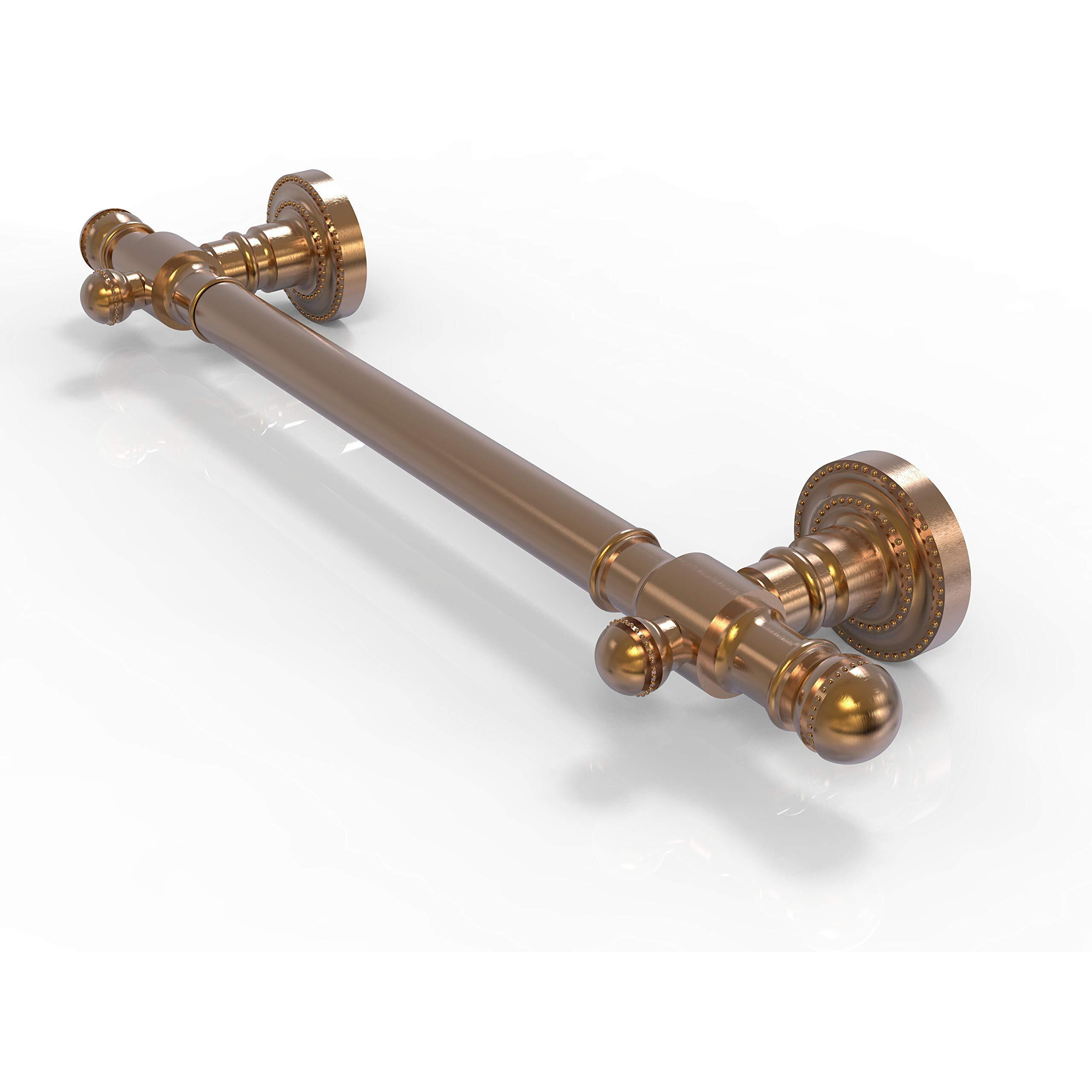 Allied Brass DT-GRS-36 36 inch Smooth Grab Bar, Brushed Bronze