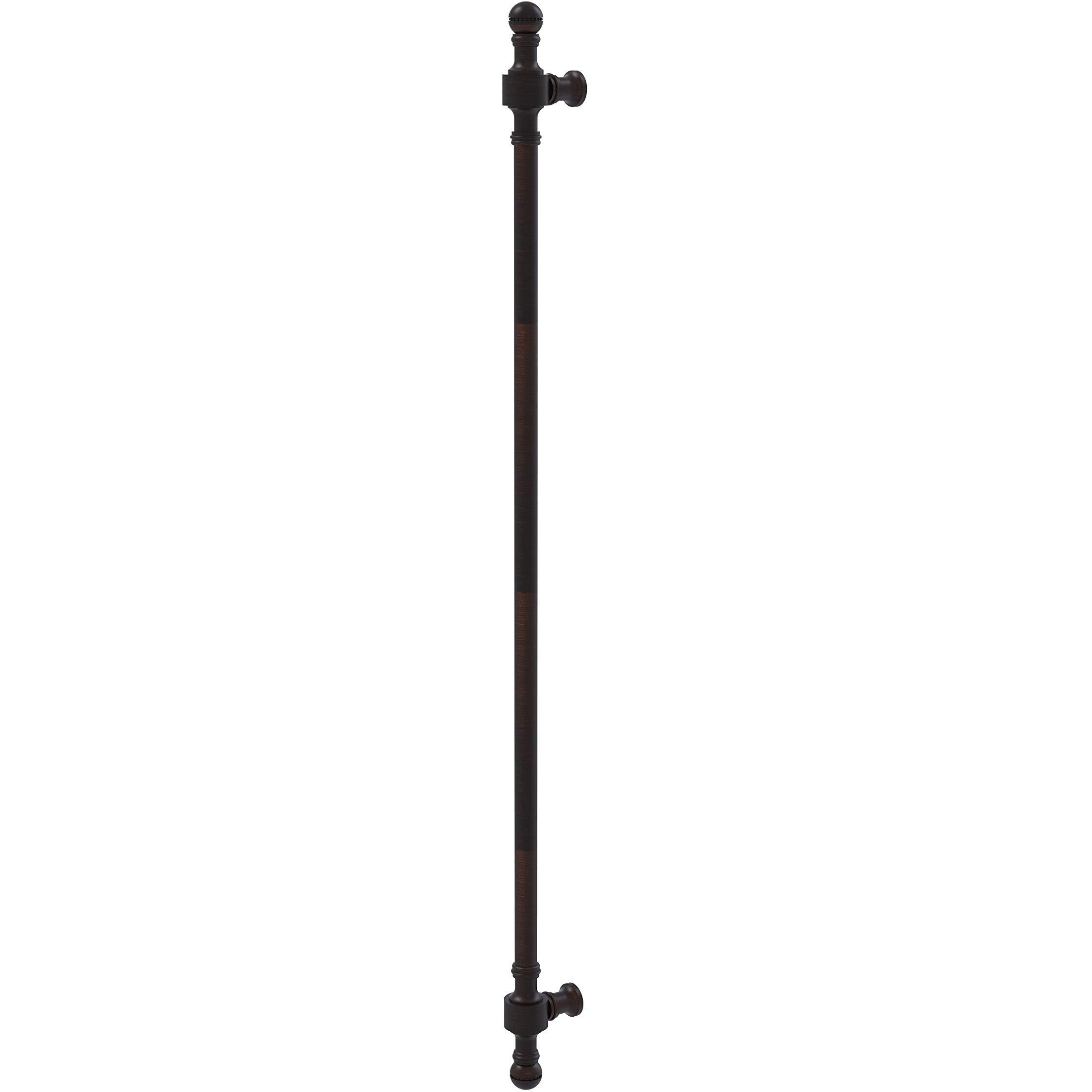 Allied Brass RD-3/18 Retro Dot Collection 18 Inch Beaded Refrigerator Appliance Pull, 18", Venetian Bronze