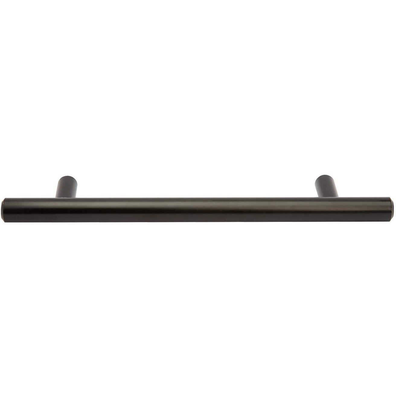 Utopia Alley Carli Pull Handle - Decorative Cabinet Drop Pull Handles - Vintage Cabinet Hardware, Finished Matt Black- 5.0" Center to Center (1)