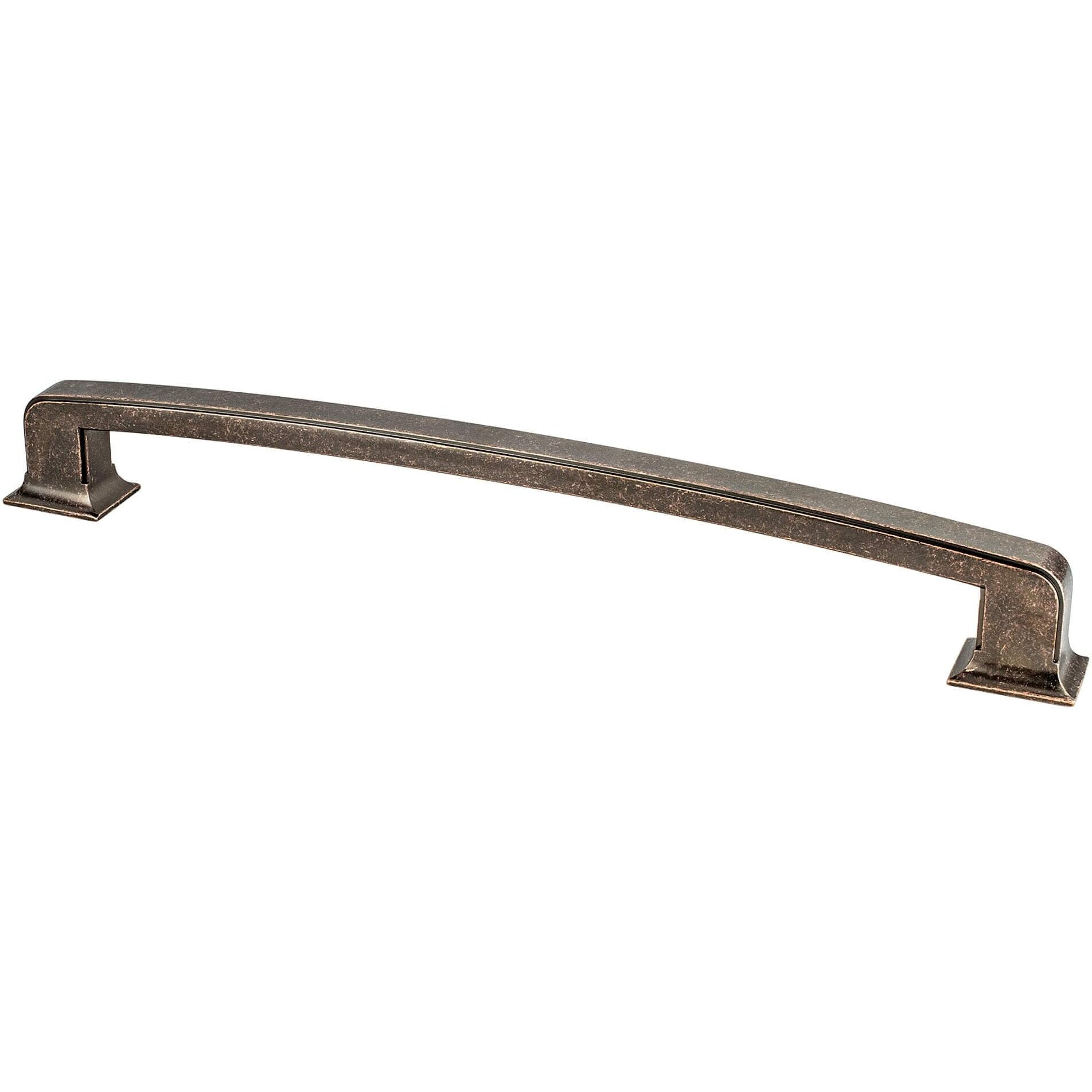 12 in. CC Hearthstone Appliance Pull with Weathered Verona Bronze