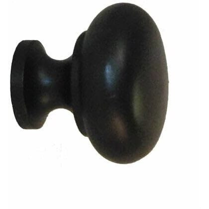 56-613 1.5 in. Oil Rubbed Bronze Mushroom Cabinet Door Pull