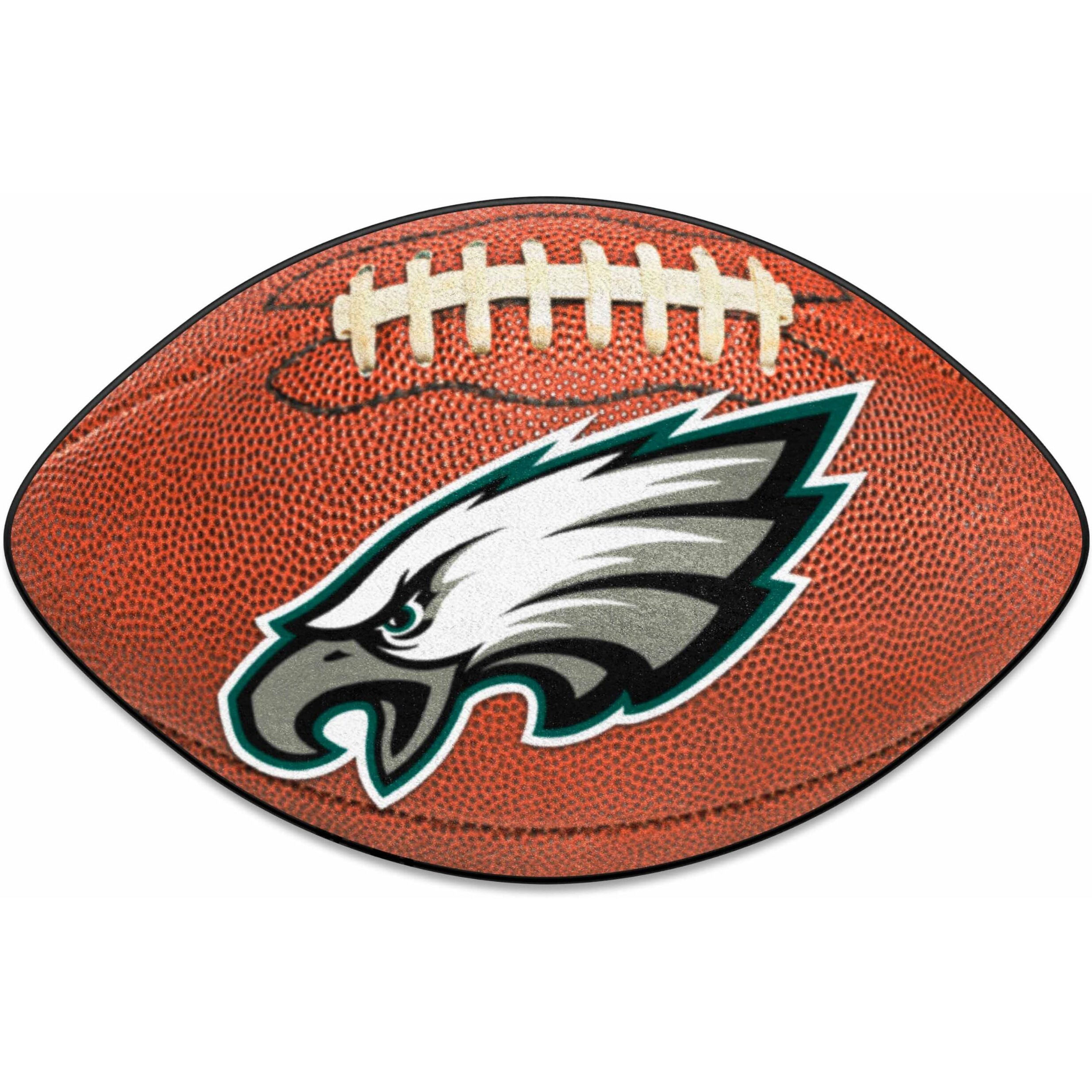 FANMATS 5819 Philadelphia Eagles Football Rug - 20.5in. x 32.5in. | Sports Fan Home Decor Rug and Tailgating Mat