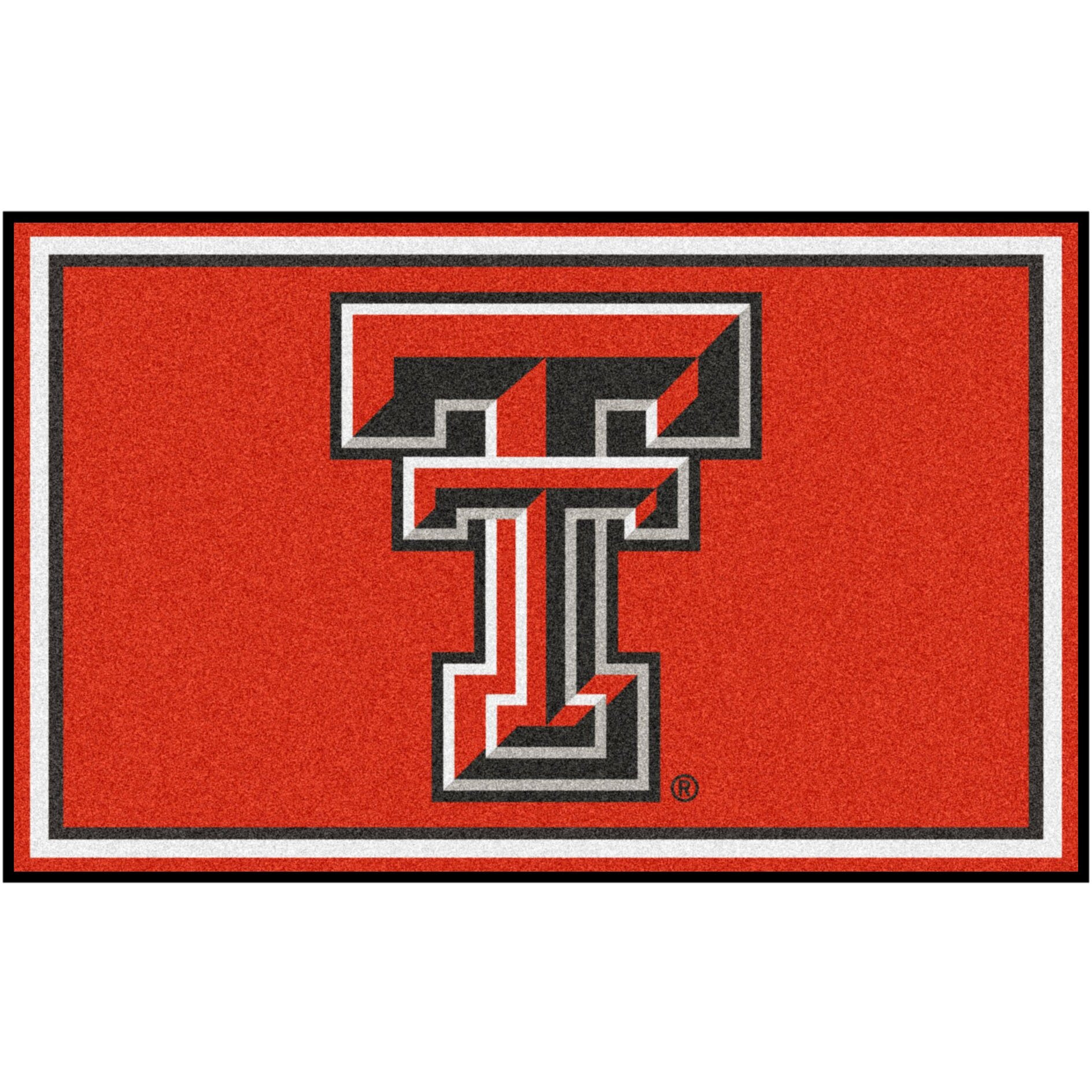 FANMATS Texas Tech Red Raiders Rug 4x6