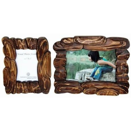 Sunshine Trading ST-17-7 Handmade Wood Photo Frame - 5 x 7 Inch