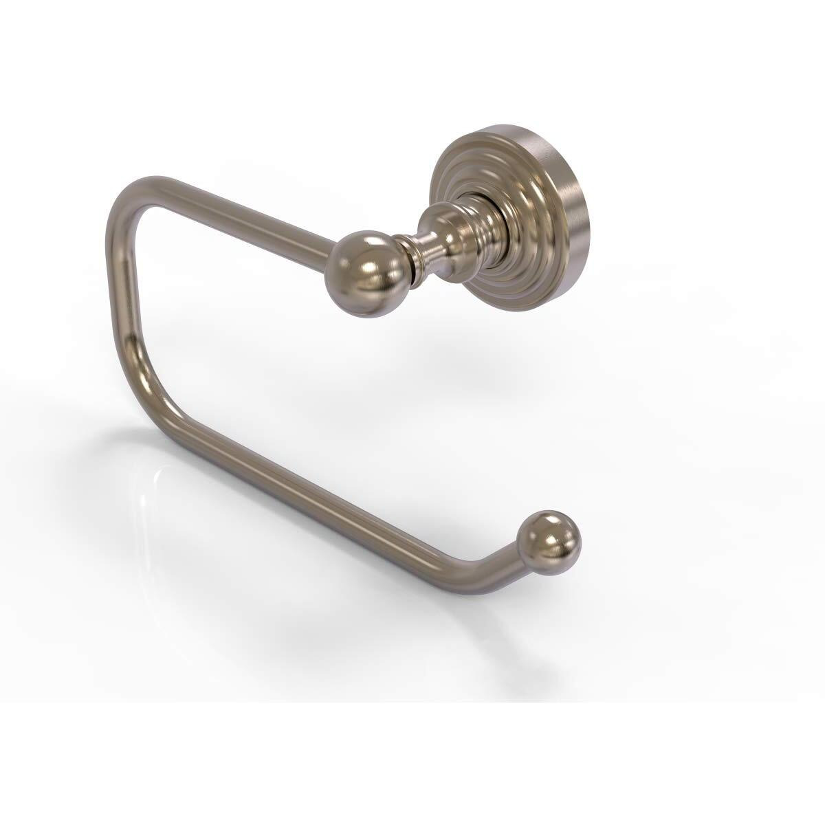 Allied Brass WP-24E-PEW Waverly Place Collection European Style Tissue Toilet Paper Holder, Antique Pewter