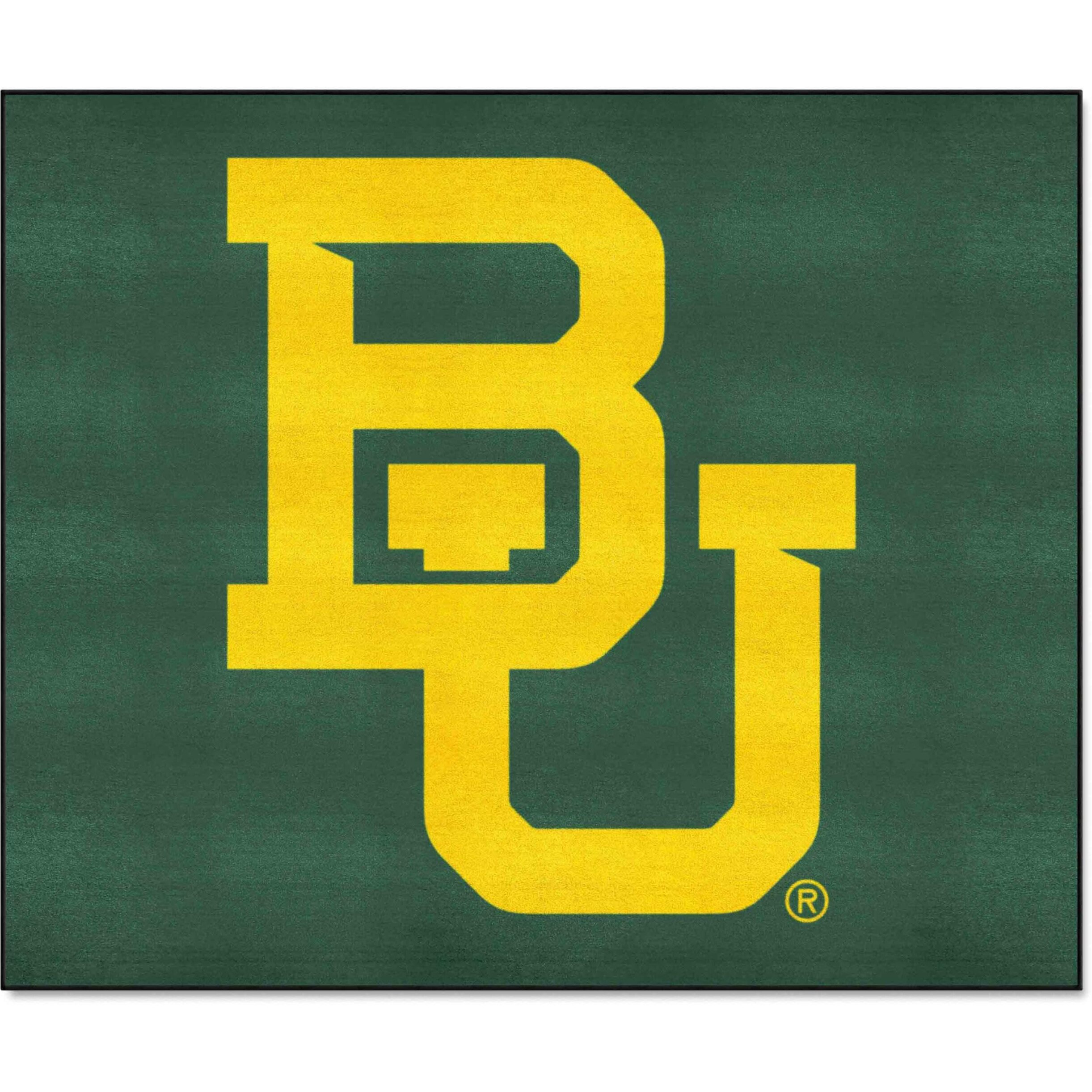 FANMATS 1058 Baylor Bears Tailgater Rug - 5ft. x 6ft. Sports Fan Area Rug, Home Decor Rug and Tailgating Mat