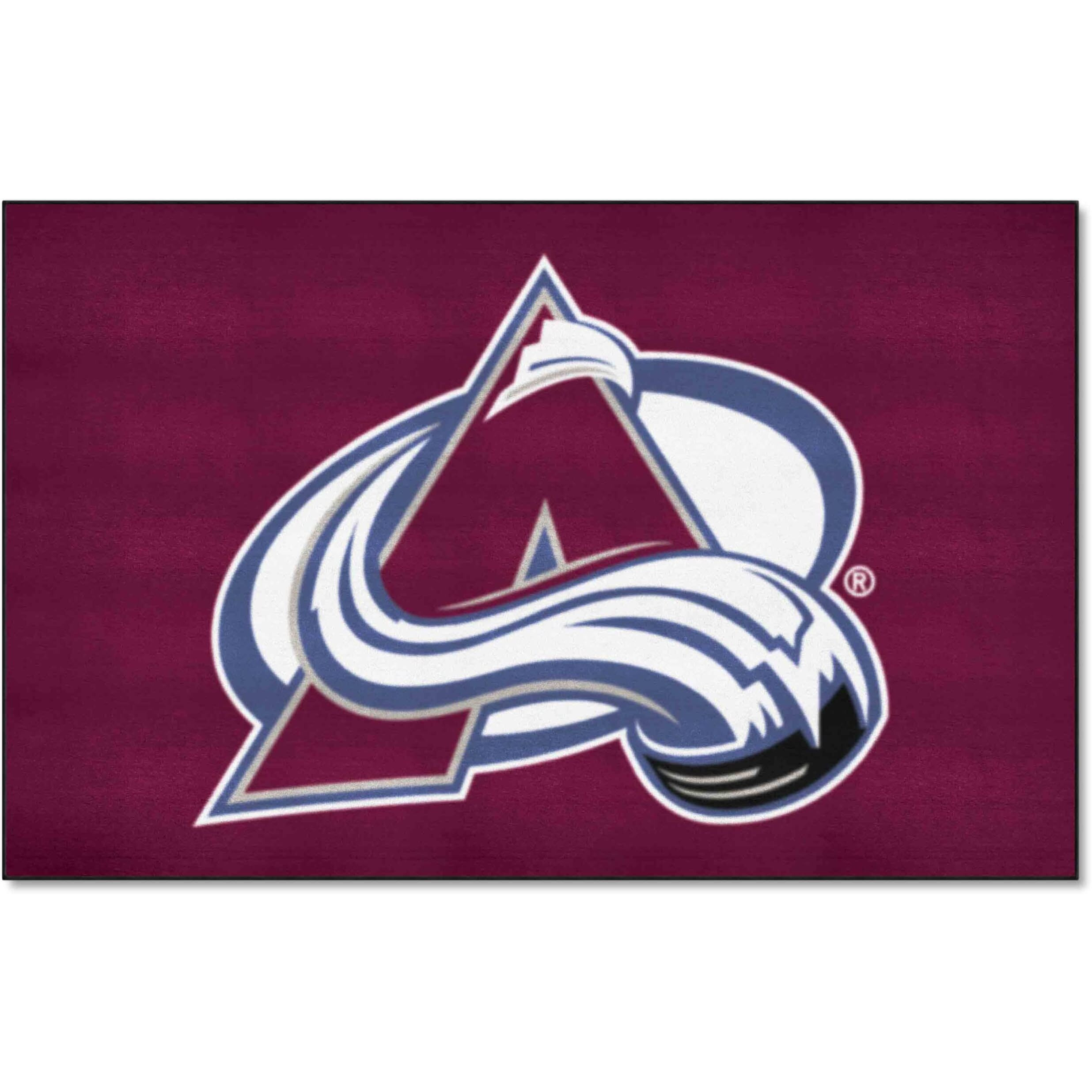 FANMATS 10615 Colorado Avalanche Ulti-Mat Rug - 5ft. x 8ft. | Sports Fan Area Rug, Home Decor Rug and Tailgating Mat