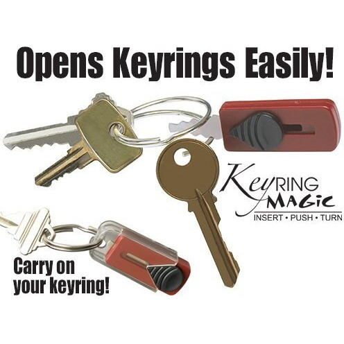 Ranchmark OX141 Keyring Magic to Open Those Pesky keyrings with Ease