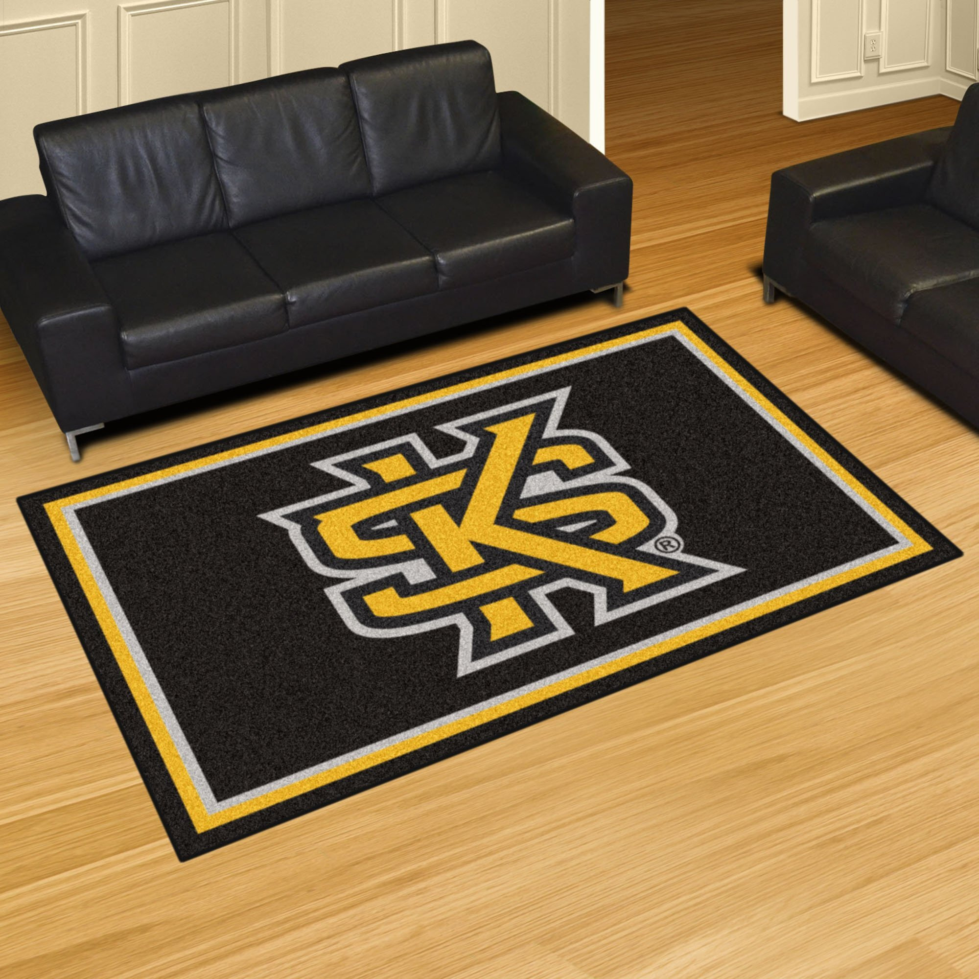 FANMATS 18665 NHL Kennesaw State University 5x8 Rug