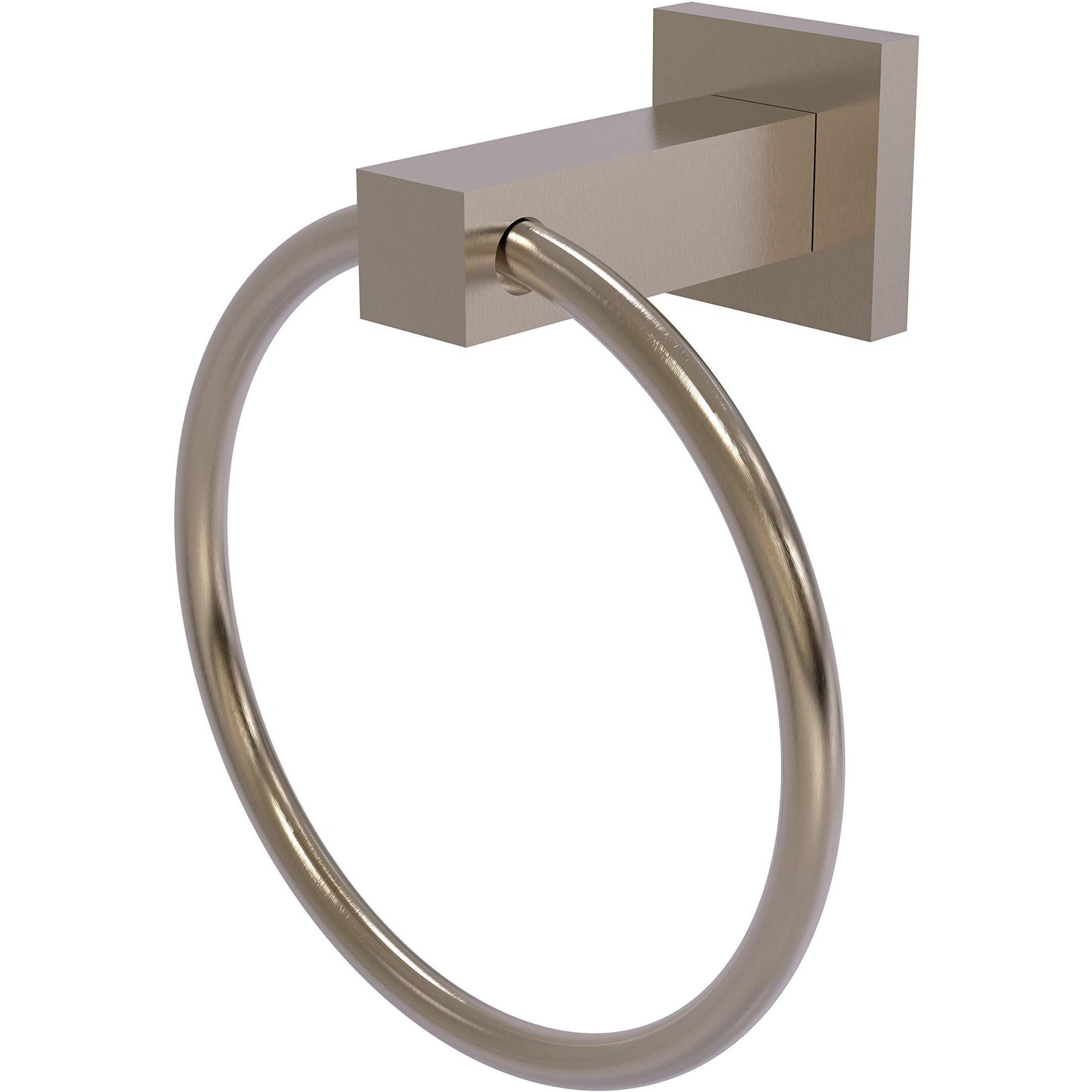 Allied Brass MT-16 Montero Collection Towel Ring, Antique Pewter