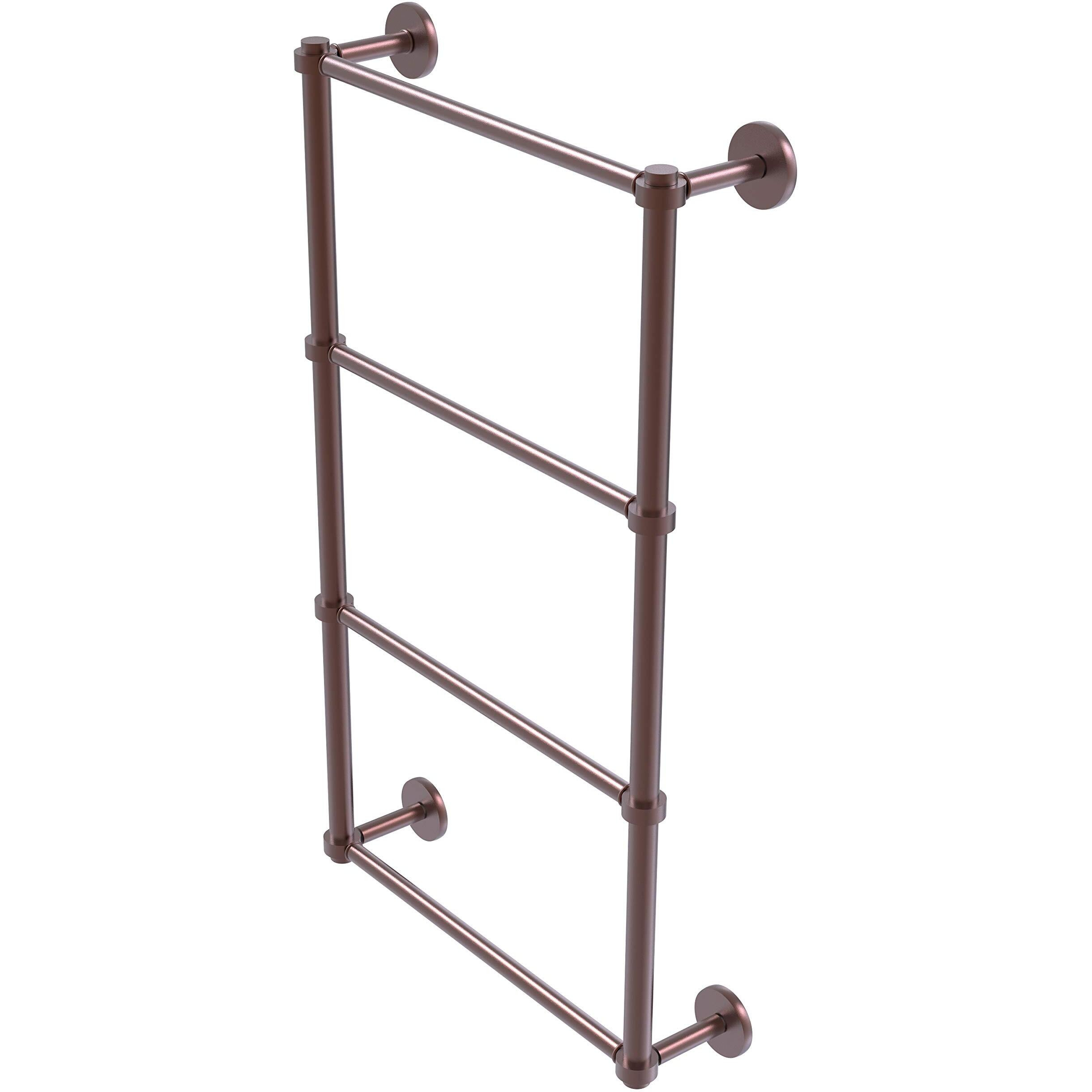 Allied Brass P1000-28-24 Prestige Skyline Collection 4 Tier 24 Inch Ladder Towel Bar, Antique Copper