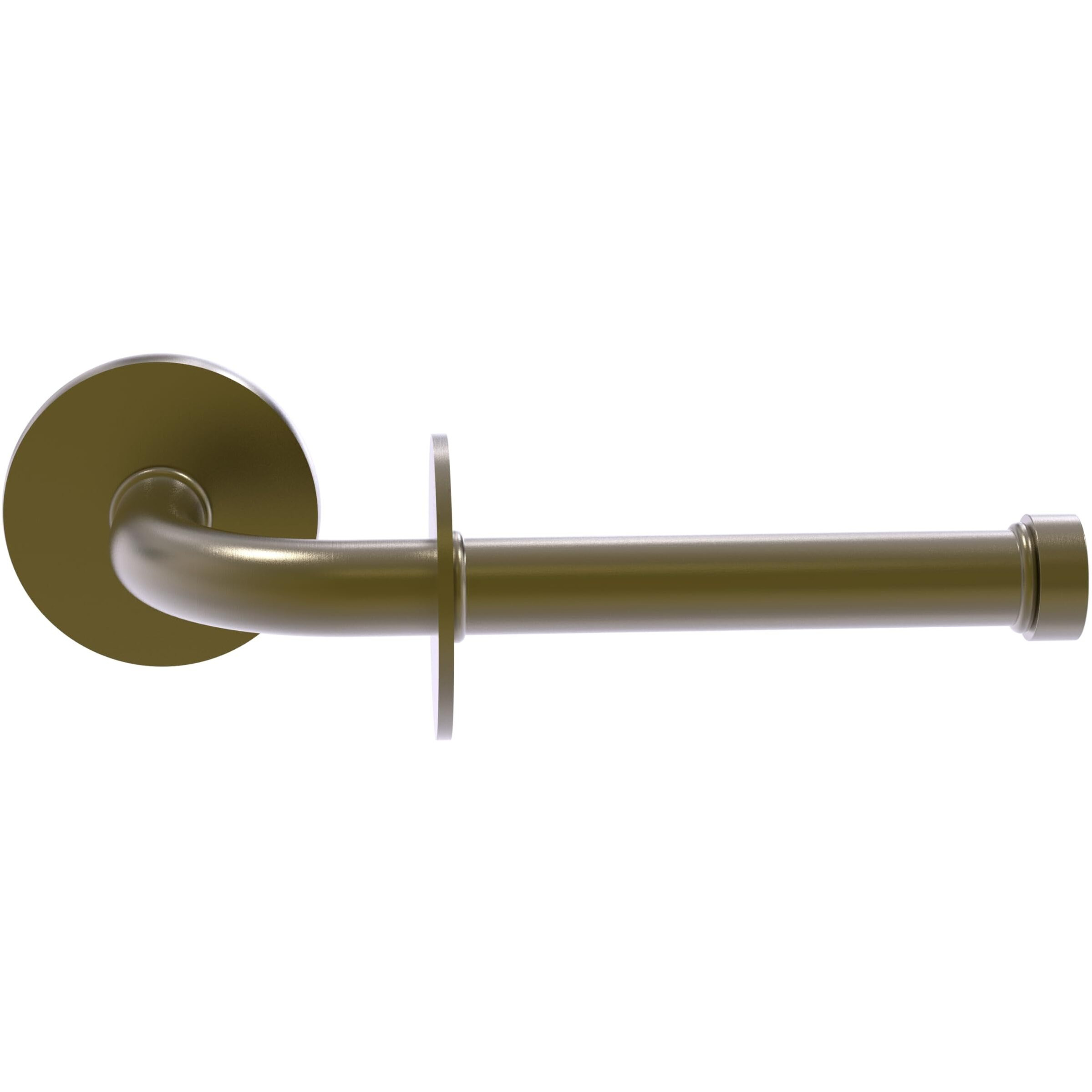 Allied Brass RM-24E-ABR Remi Collection European Style Tissue Toilet Paper Holder, Antique Brass