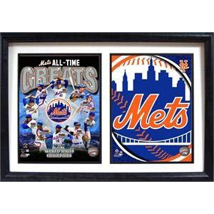 Encore Select 12x18 Double Frame - New York Mets Greats