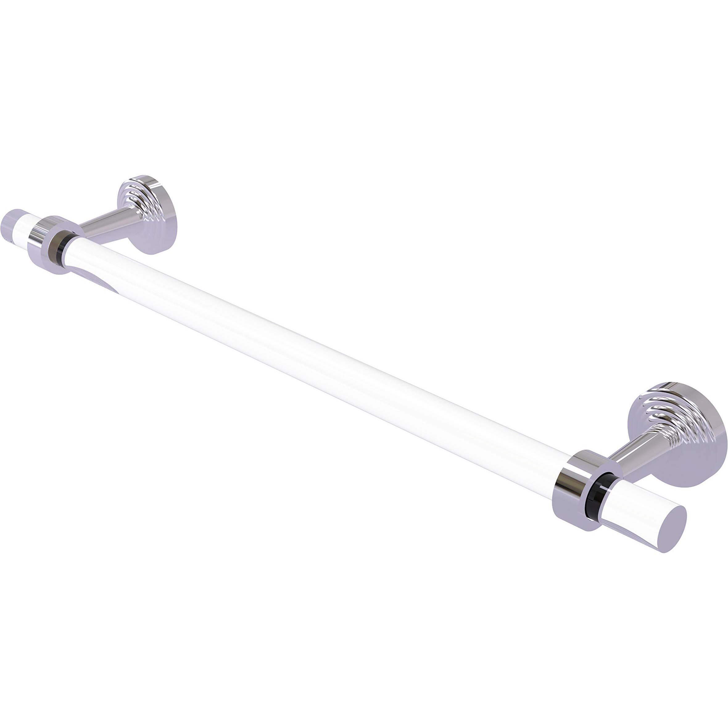 Allied Brass PB-41-30 Pacific Beach Collection 30 Inch Towel Bar, Polished Chrome