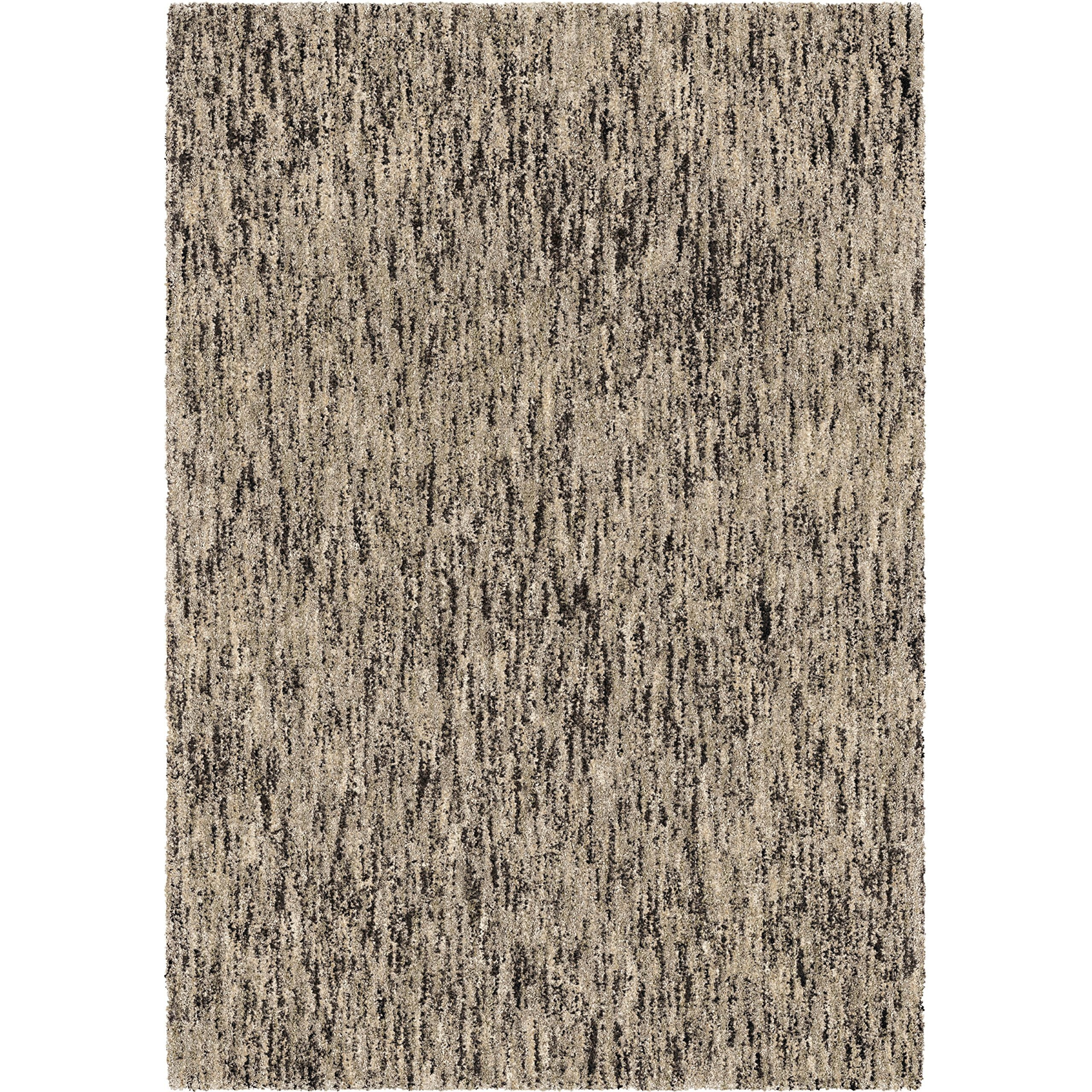 Orian Rugs Multi Solid Taupe Grey 6'7" X 9'6"