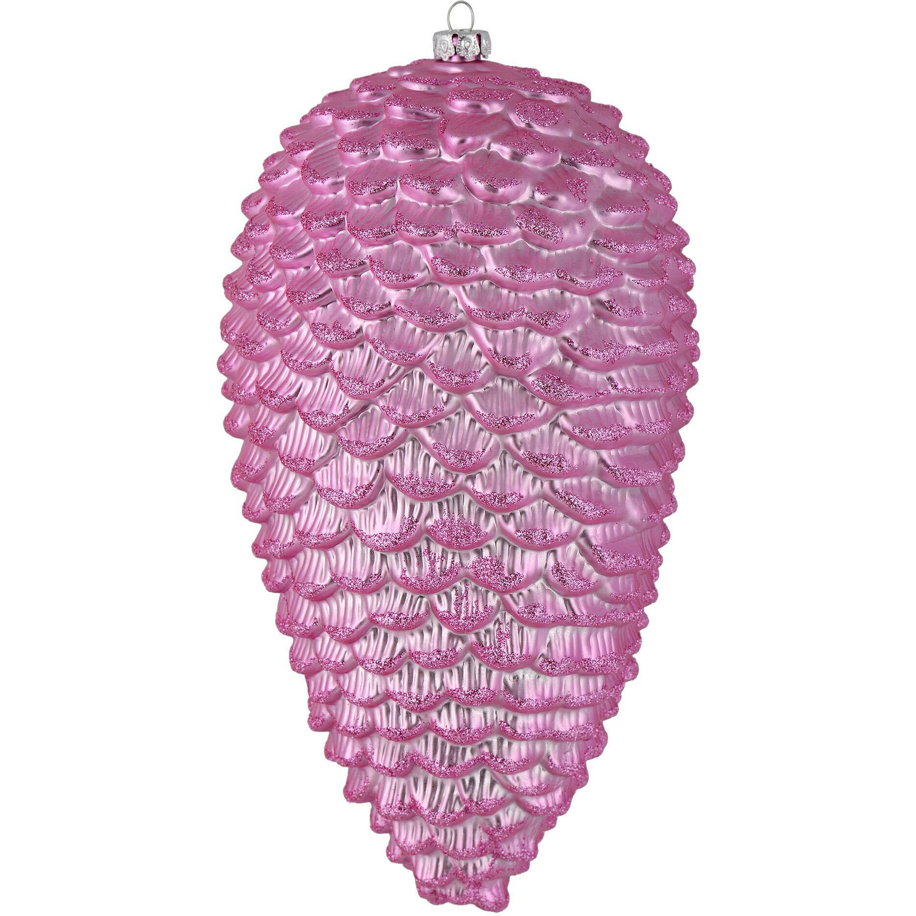 Vickerman Pink Pinecone Ornament