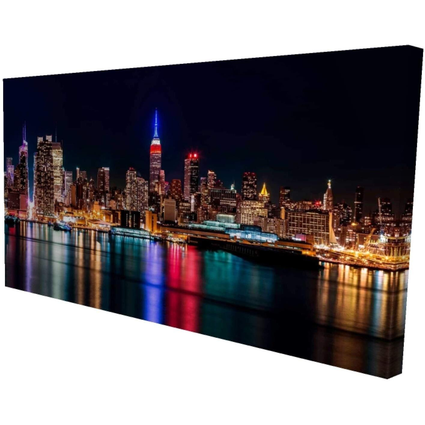 Begin New York City Skyline - Print on Canvas Edition